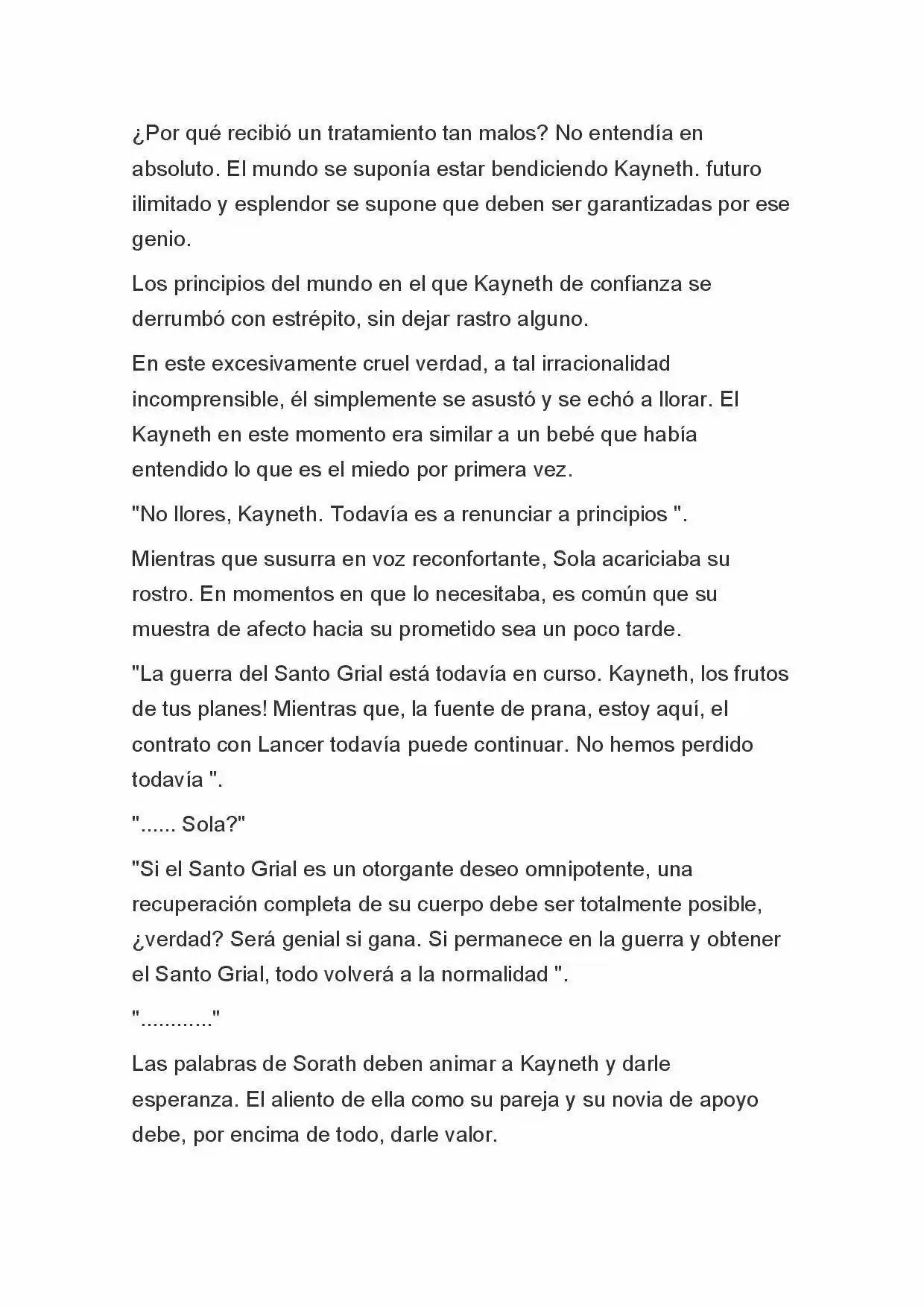 Fate Zero Novela capítulo 37 página 7
