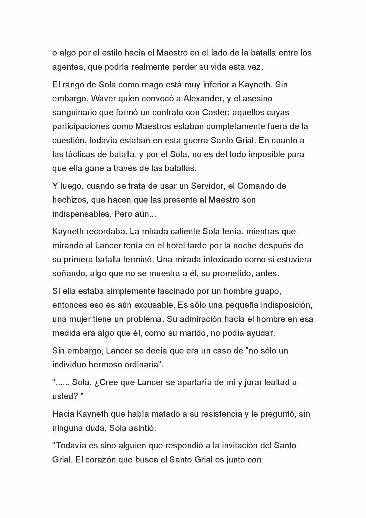 Fate Zero Novela capítulo 37 página 9