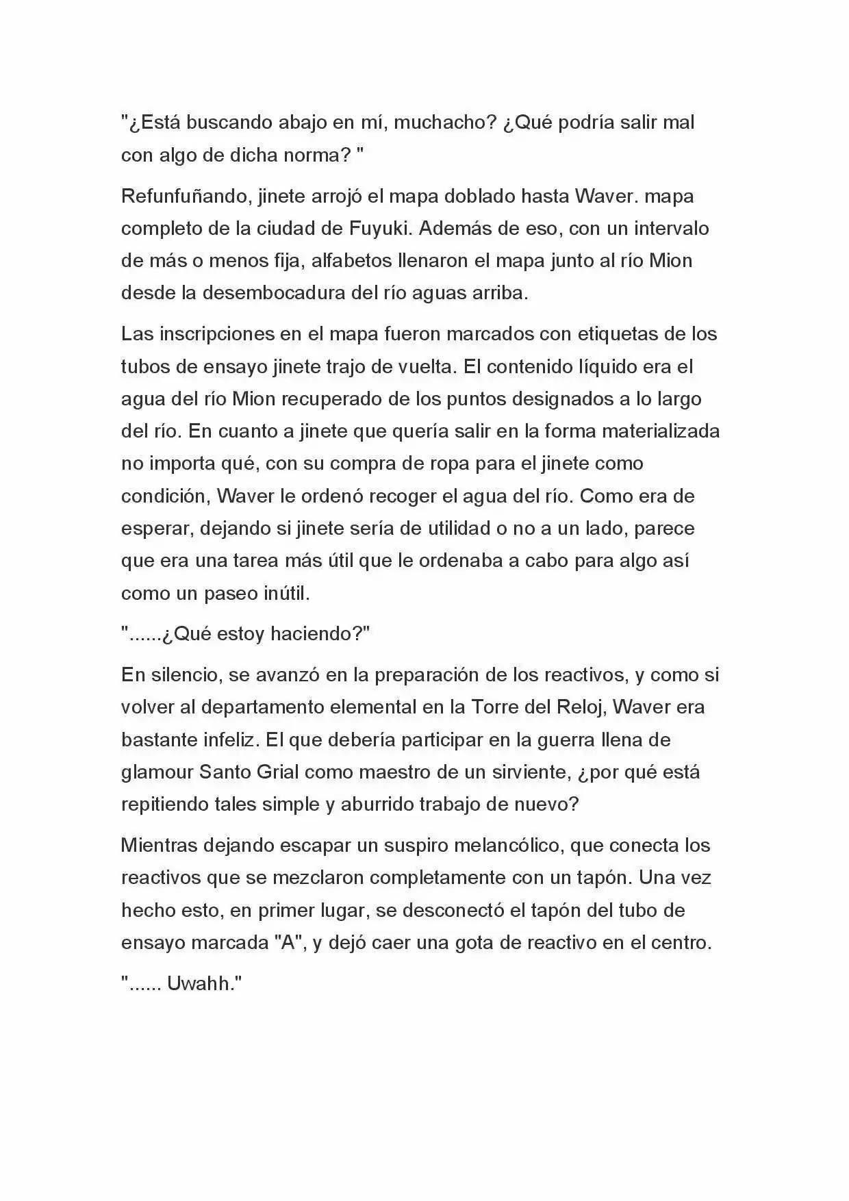 Fate Zero Novela capítulo 38 página 10
