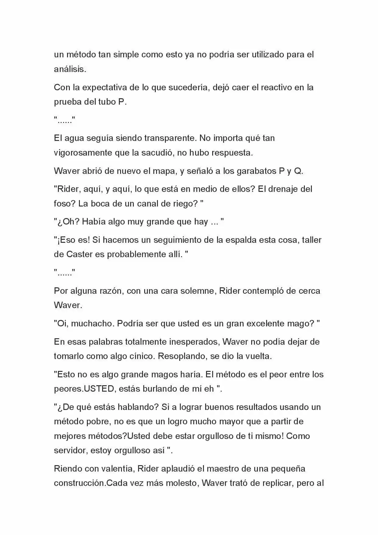 Fate Zero Novela capítulo 38 página 13