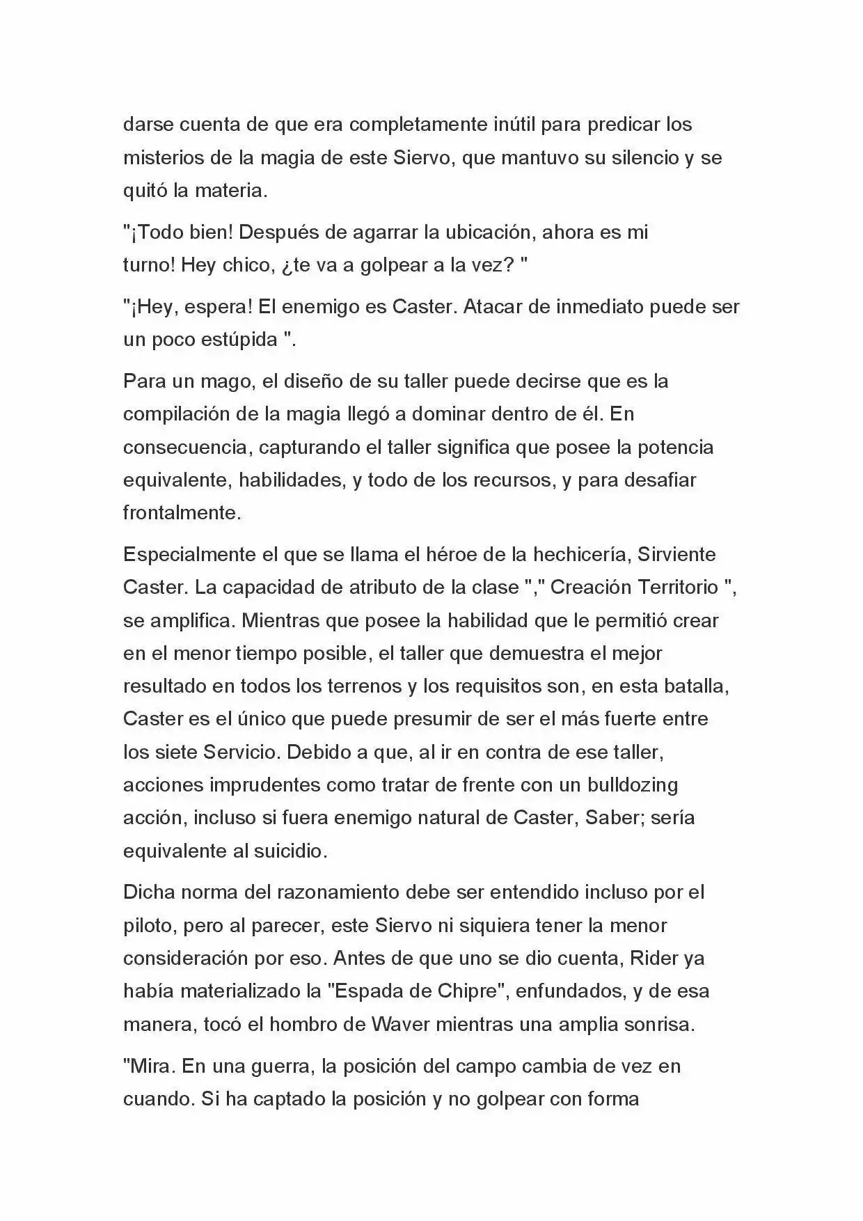 Fate Zero Novela capítulo 38 página 14