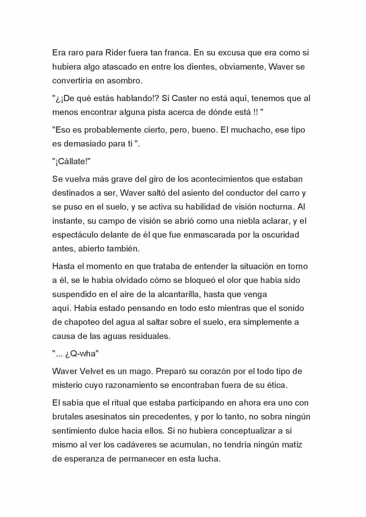 Fate Zero Novela capítulo 39 página 4