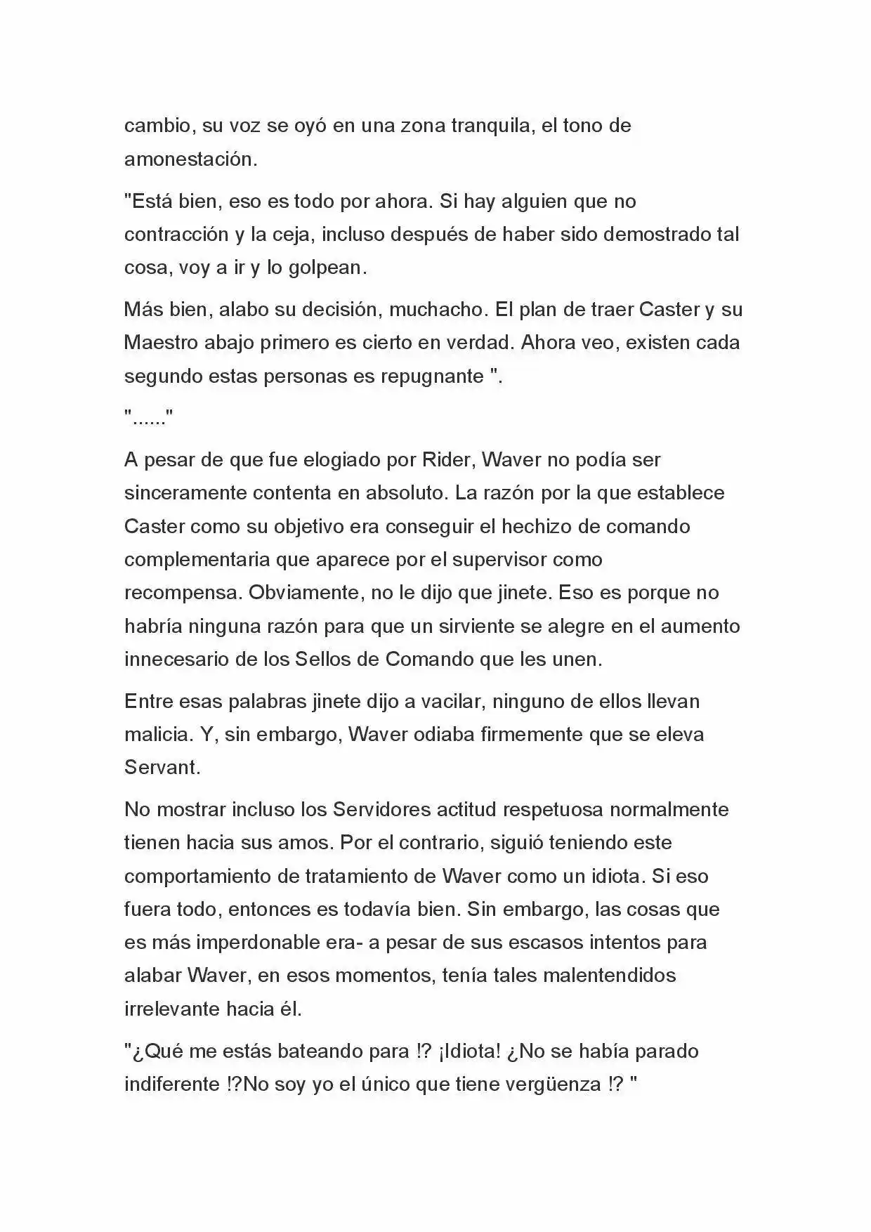 Fate Zero Novela capítulo 39 página 7