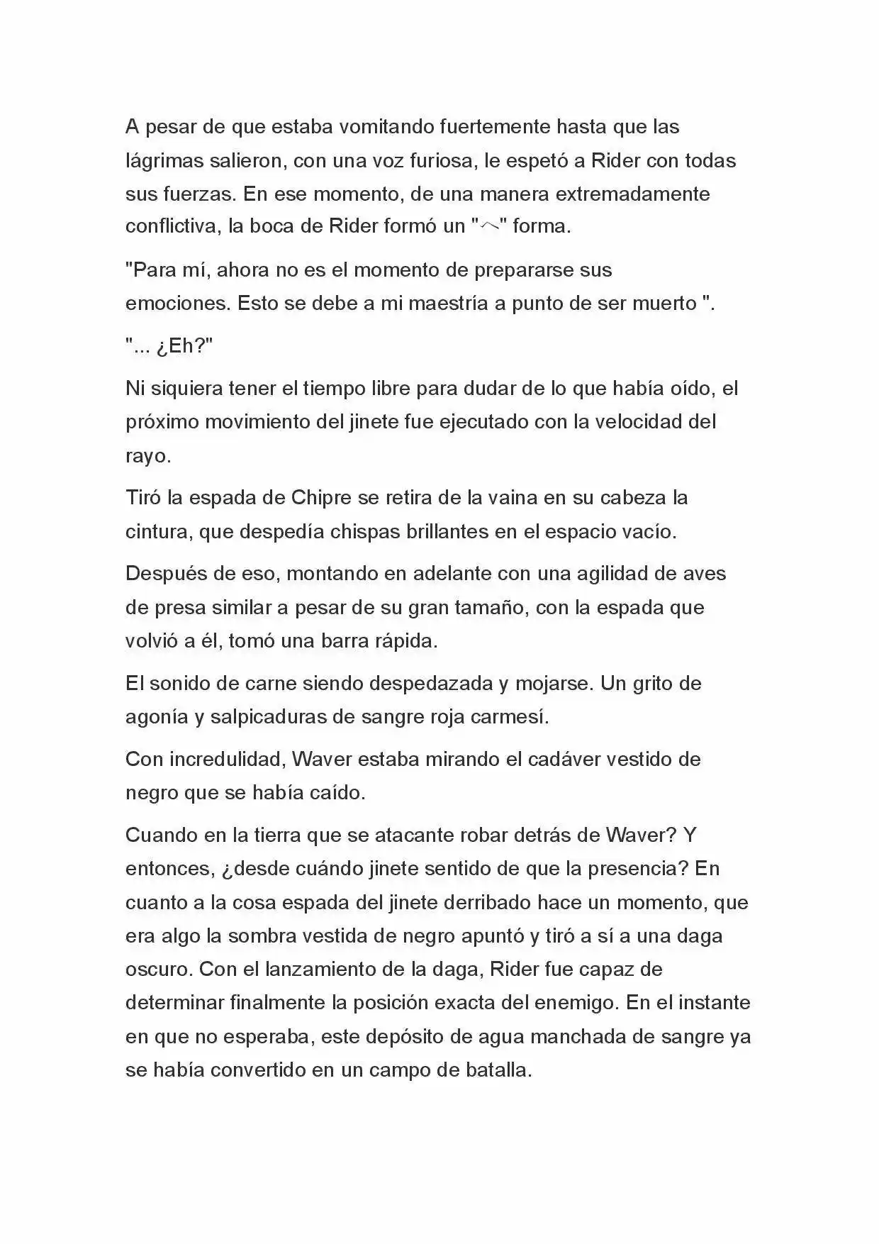 Fate Zero Novela capítulo 39 página 8