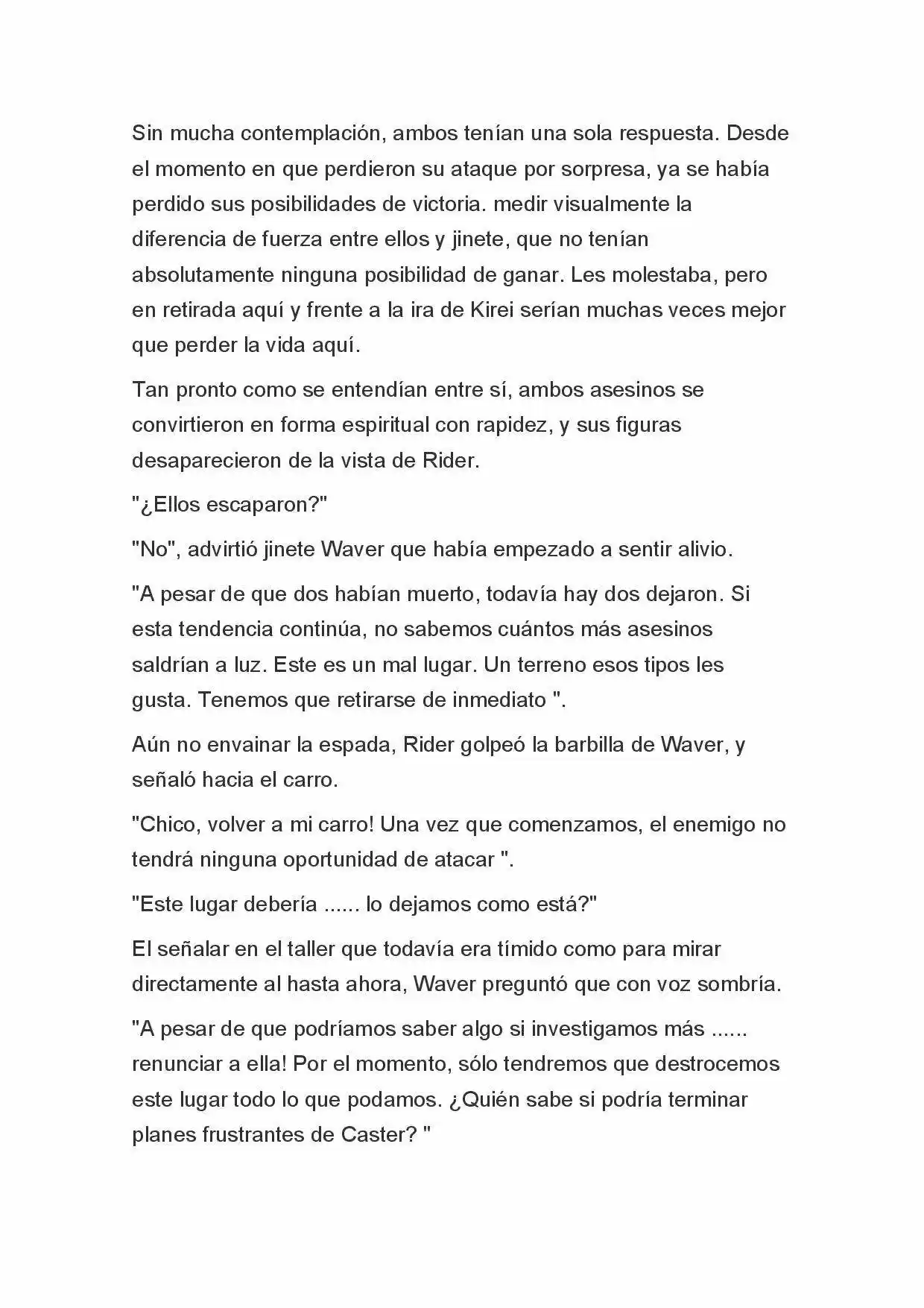 Fate Zero Novela capítulo 39 página 11