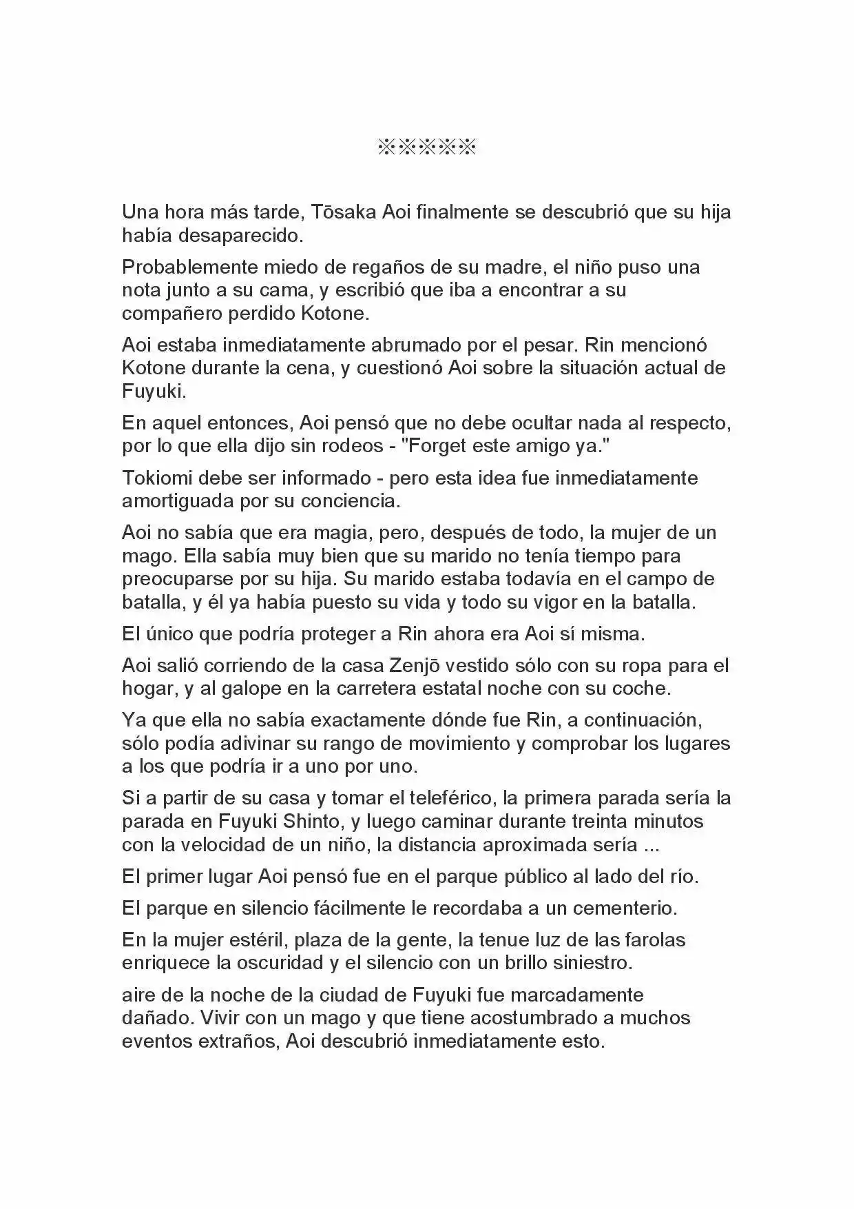 Fate Zero Novela capítulo 40 página 8