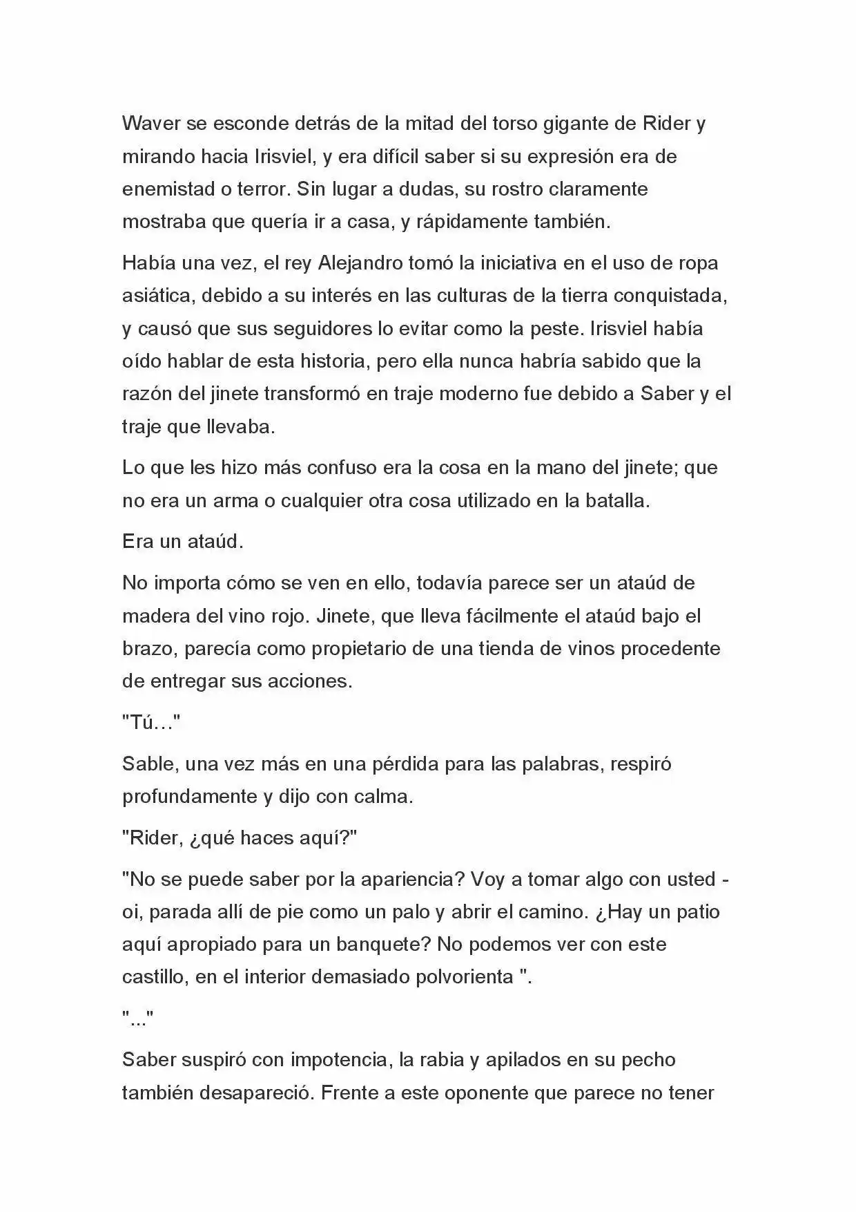 Fate Zero Novela capítulo 41 página 5