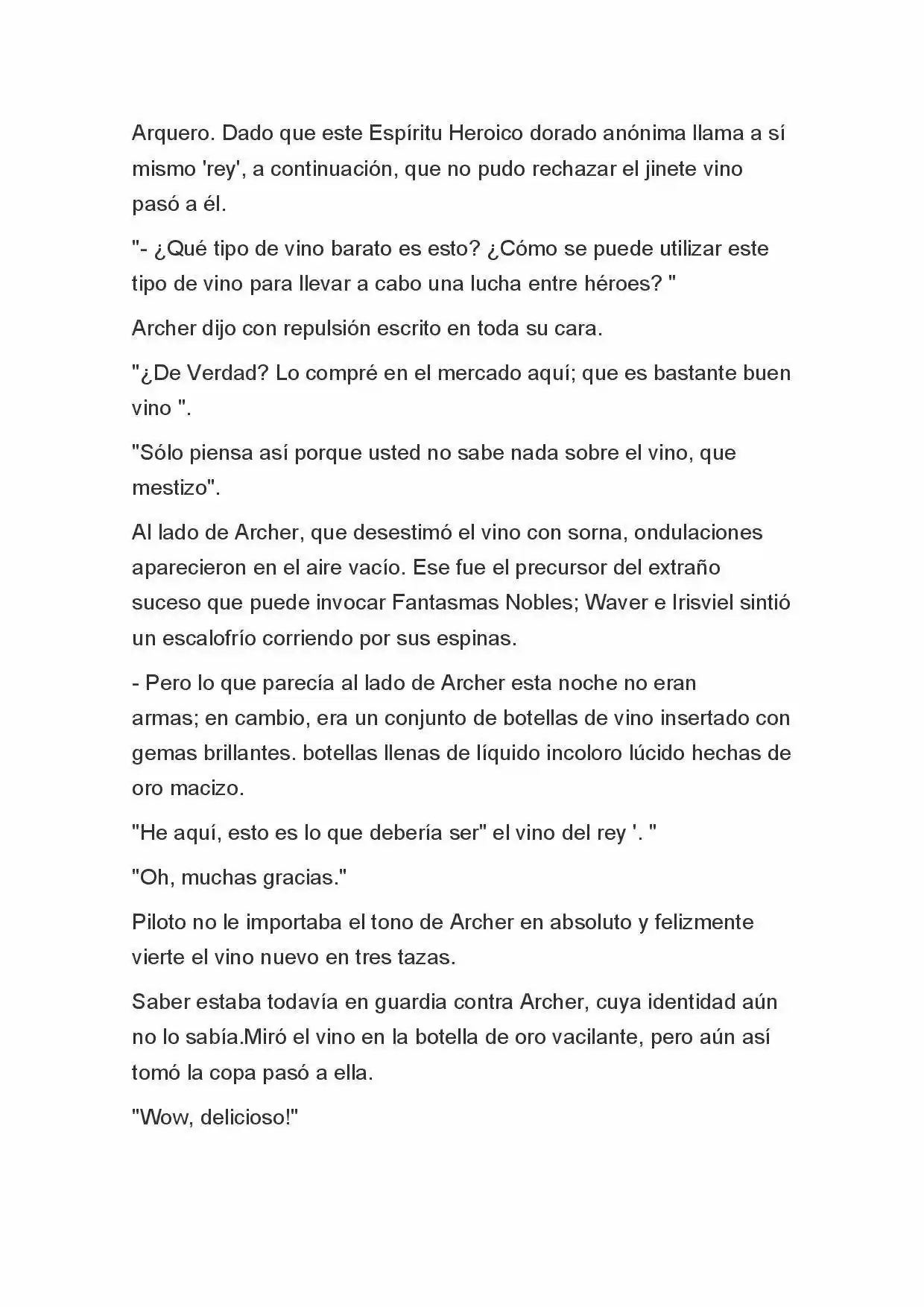 Fate Zero Novela capítulo 41 página 10