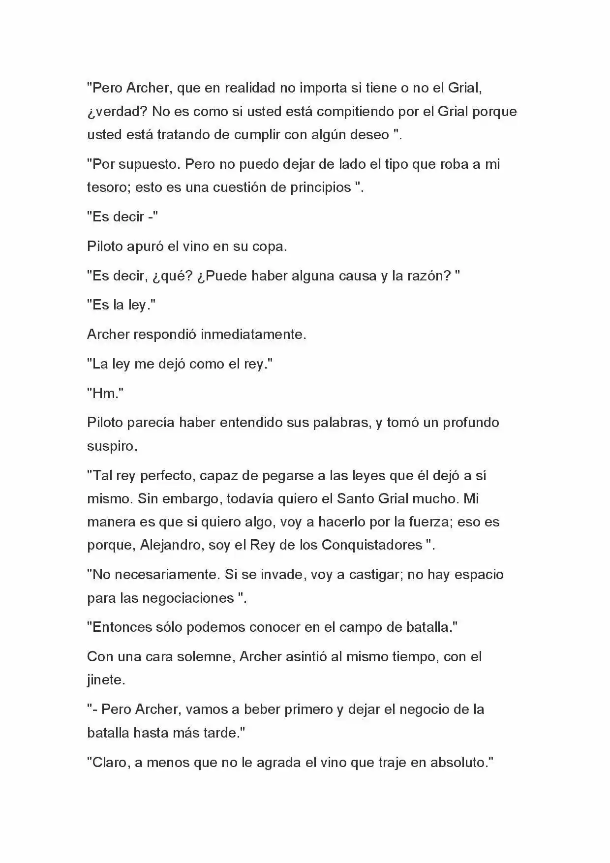 Fate Zero Novela capítulo 41 página 14