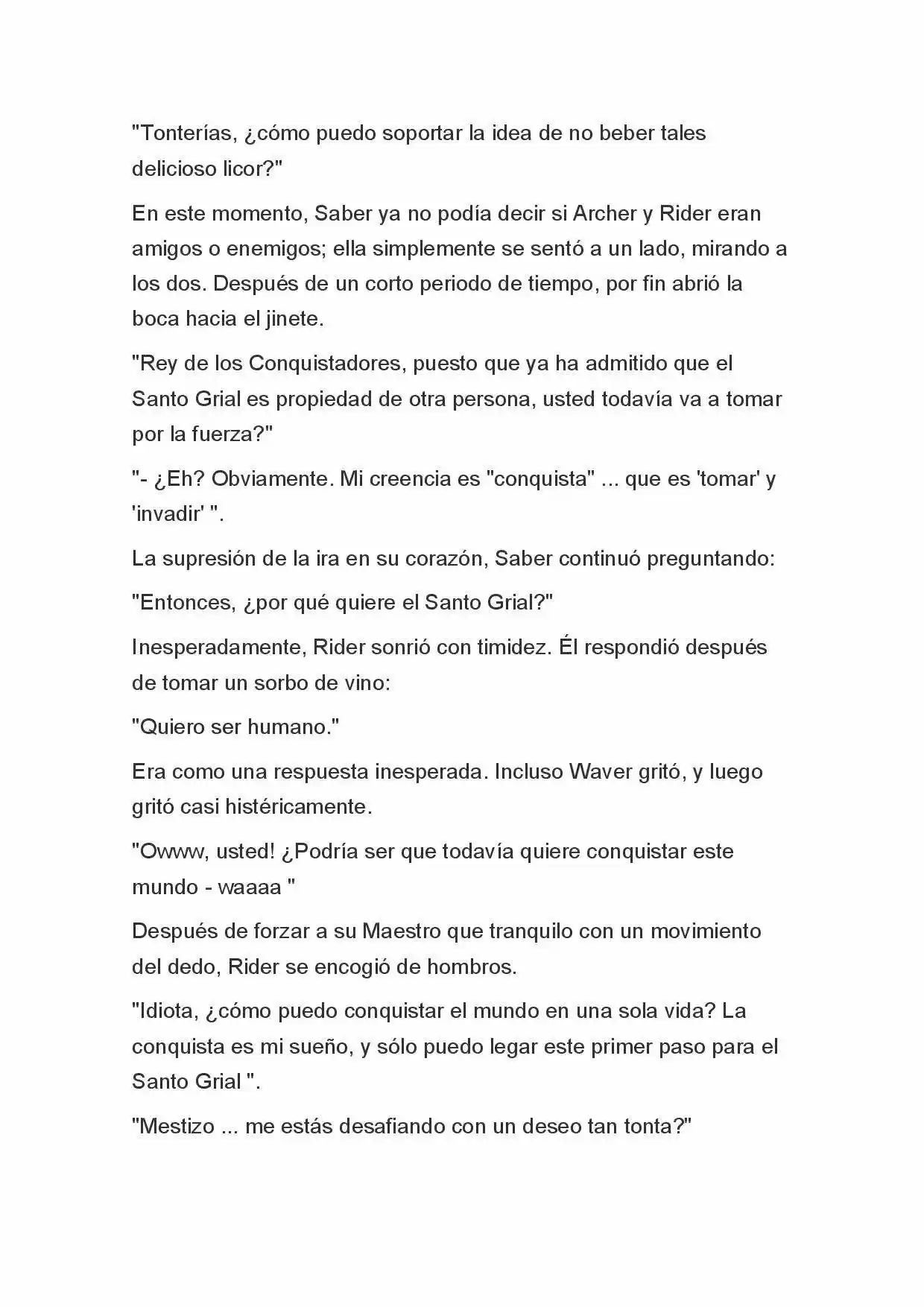 Fate Zero Novela capítulo 41 página 15
