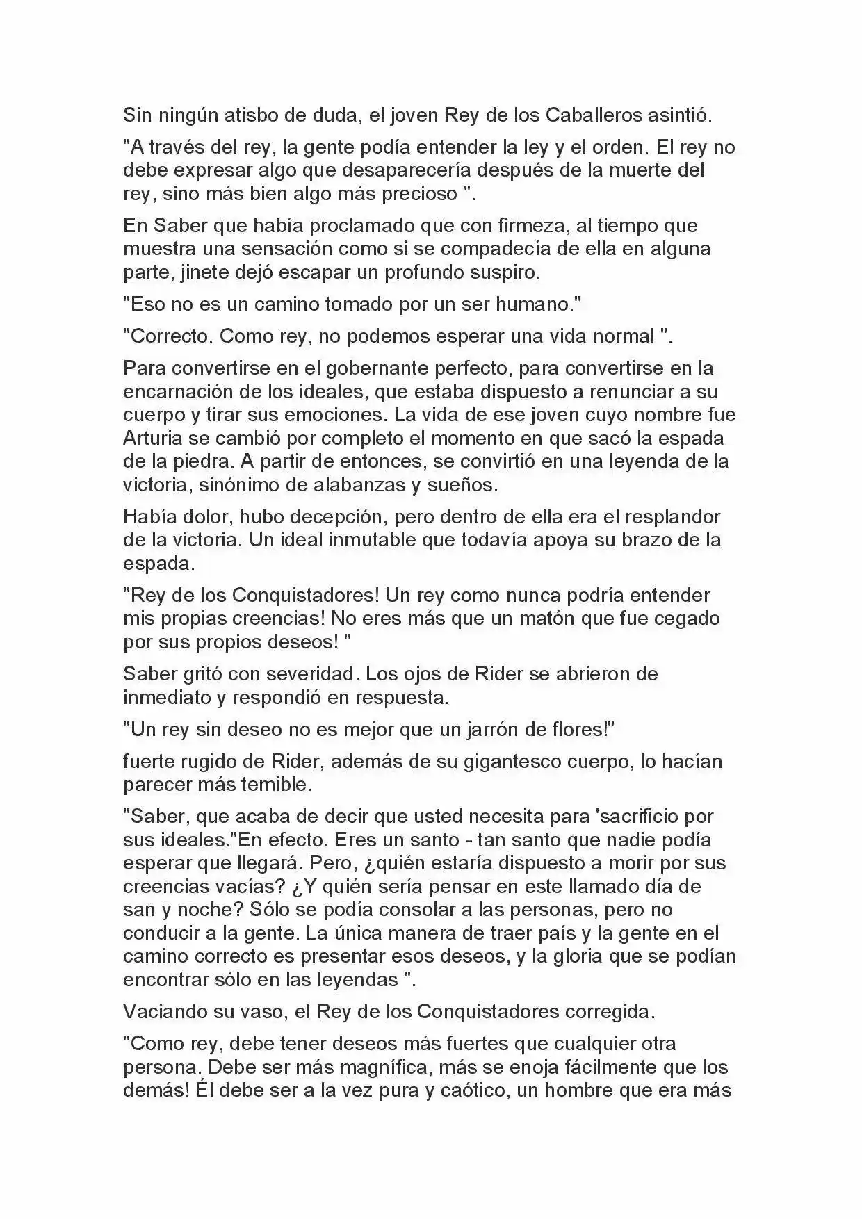 Fate Zero Novela capítulo 42 página 4