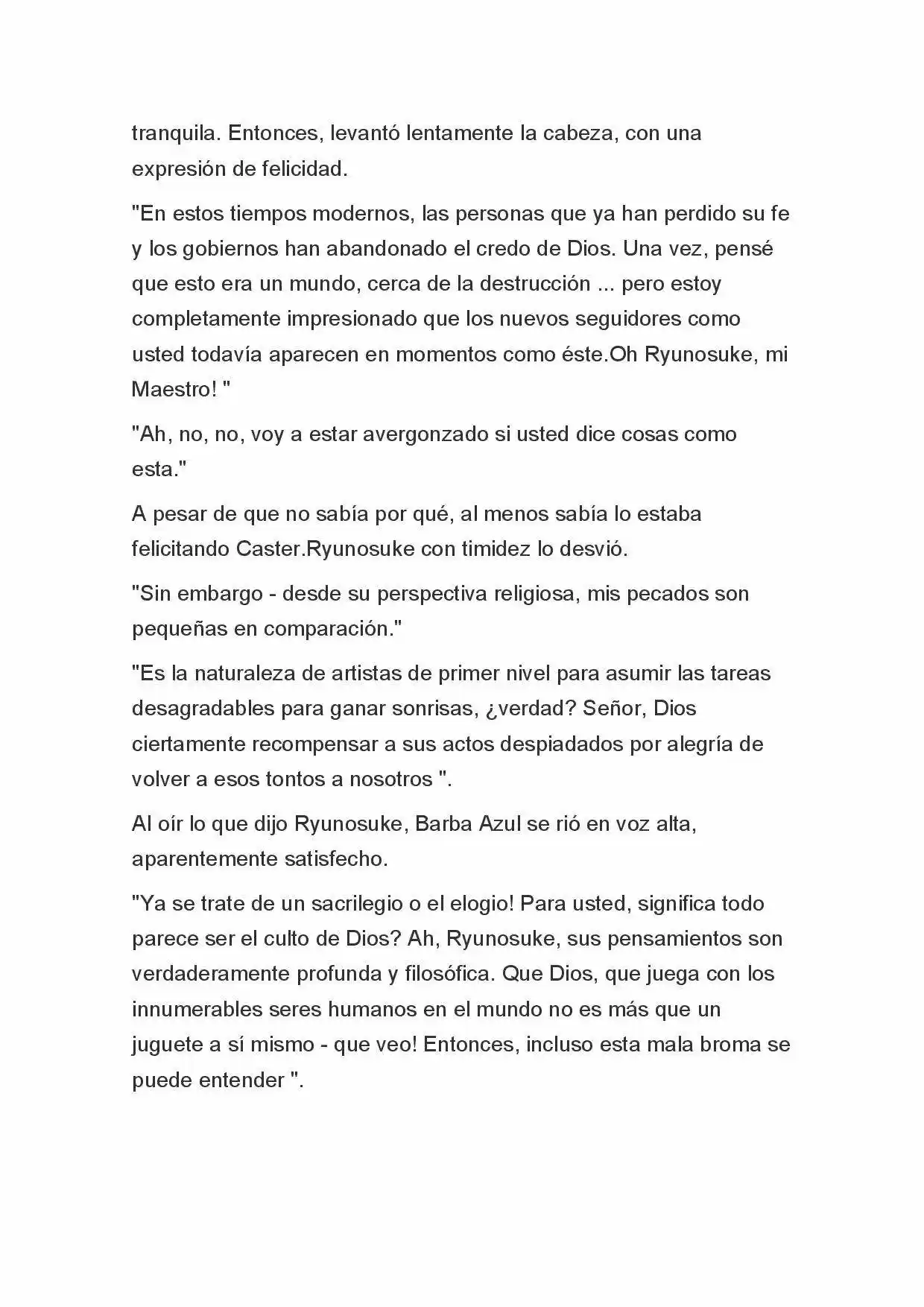 Fate Zero Novela capítulo 44 página 7