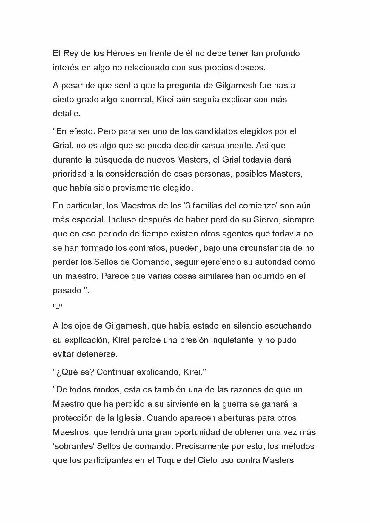 Fate Zero Novela capítulo 46 página 4