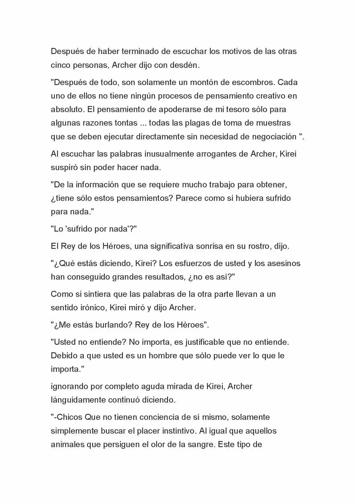 Fate Zero Novela capítulo 46 página 9