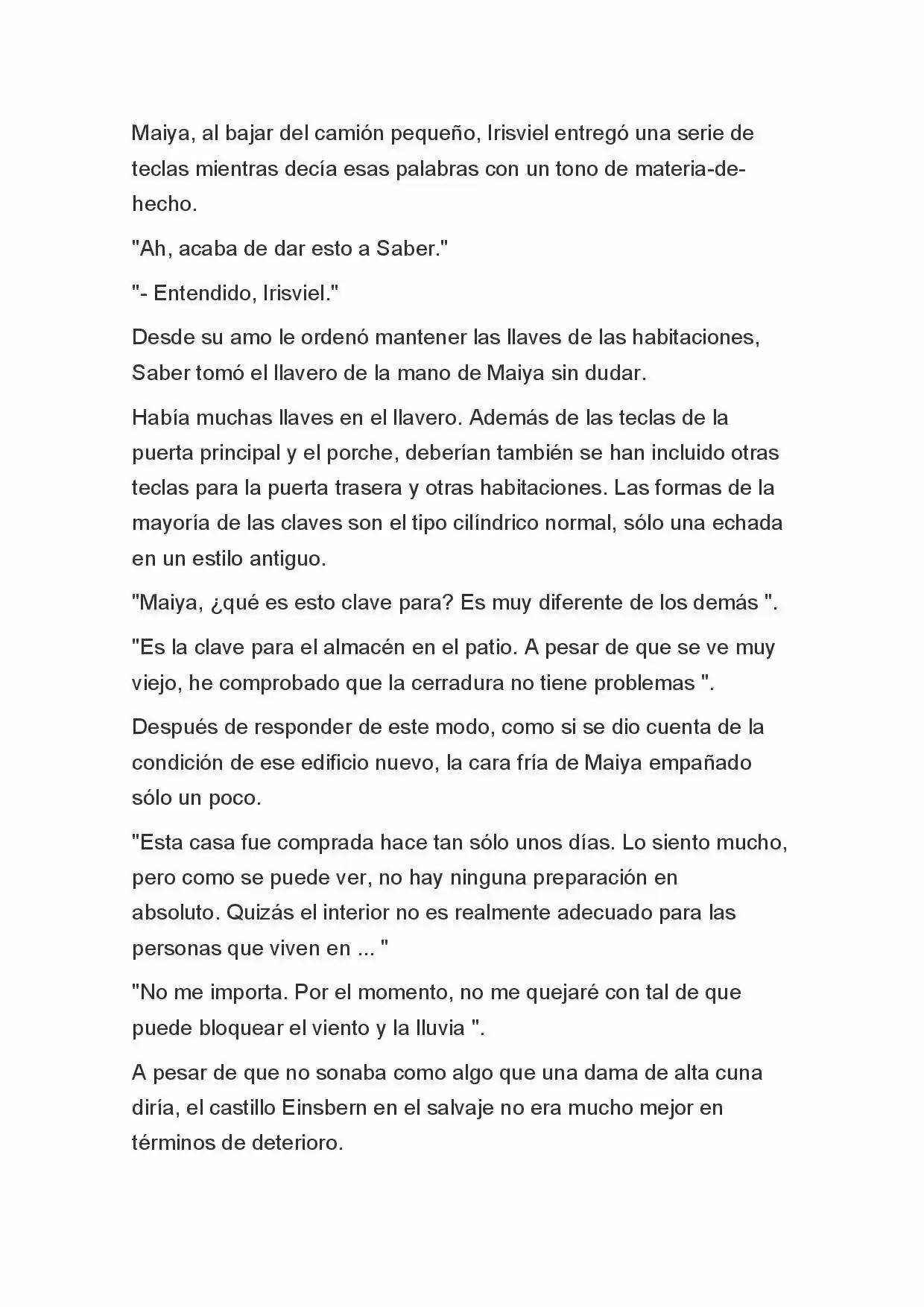 Fate Zero Novela capítulo 47 página 6