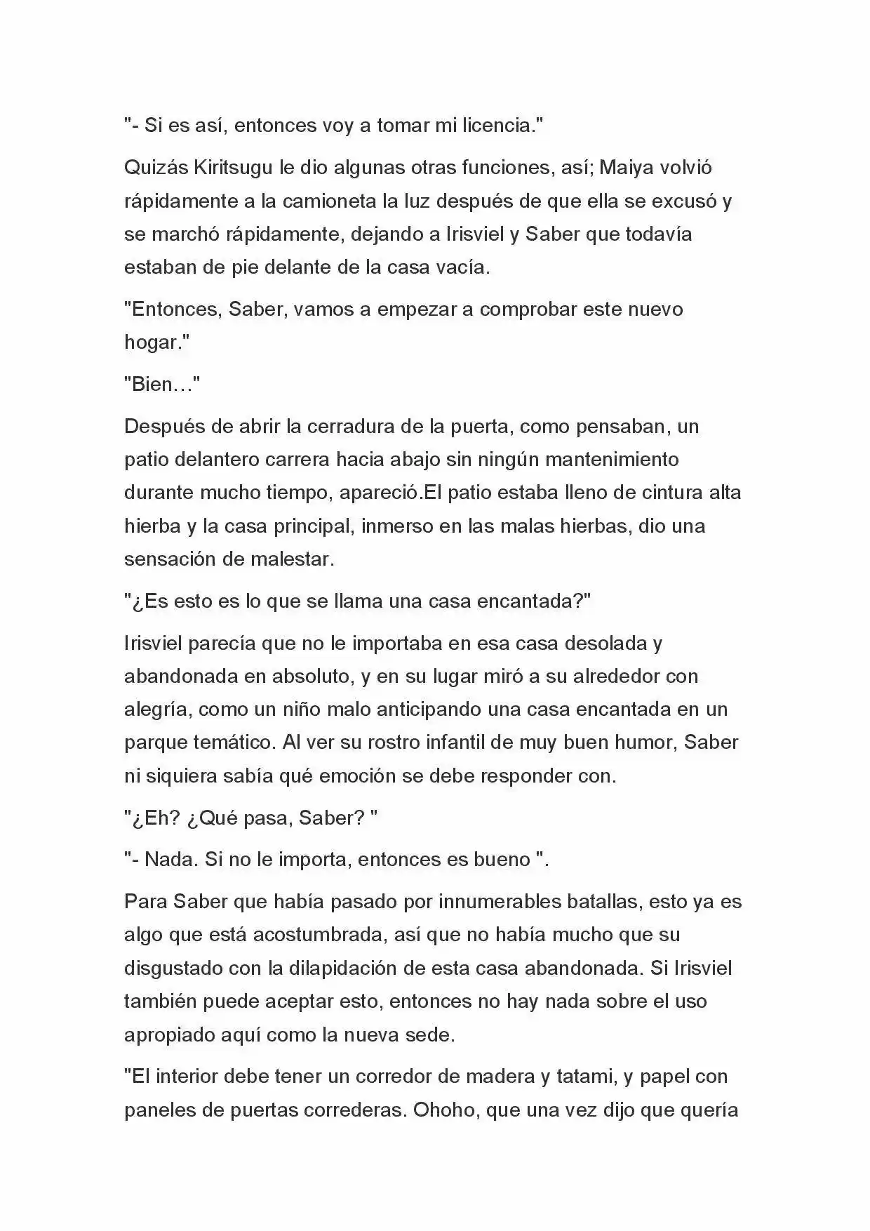 Fate Zero Novela capítulo 47 página 7
