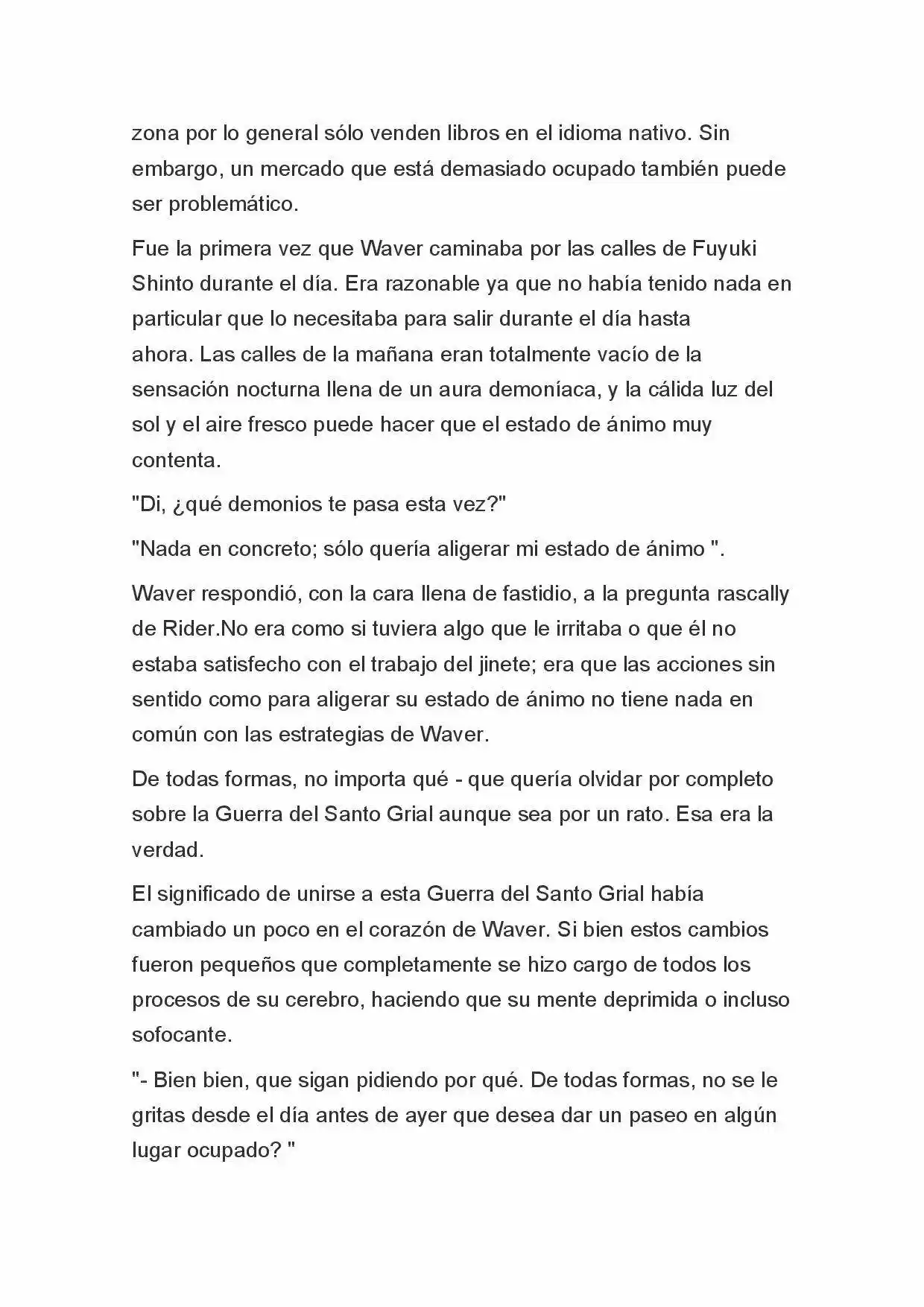 Fate Zero Novela capítulo 48 página 6