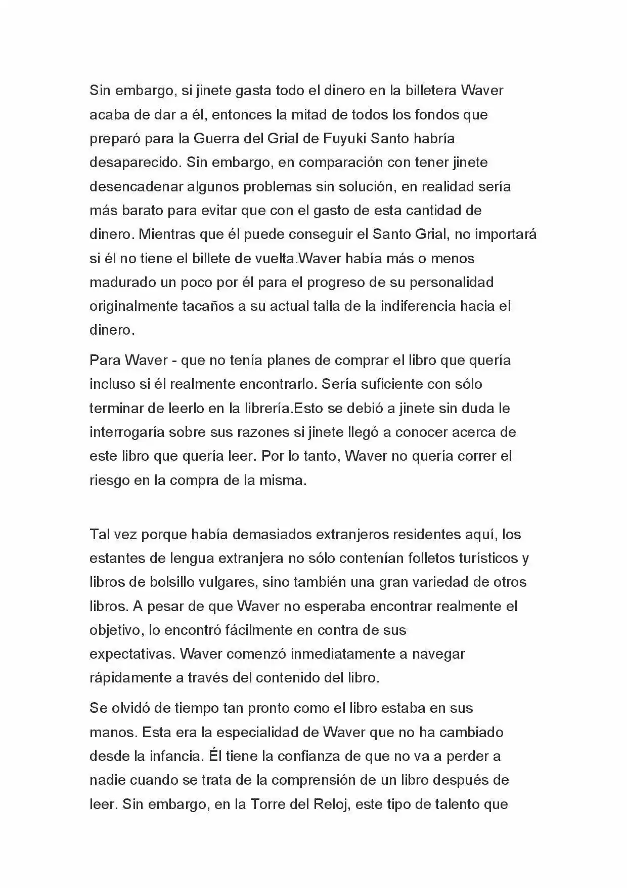 Fate Zero Novela capítulo 48 página 9