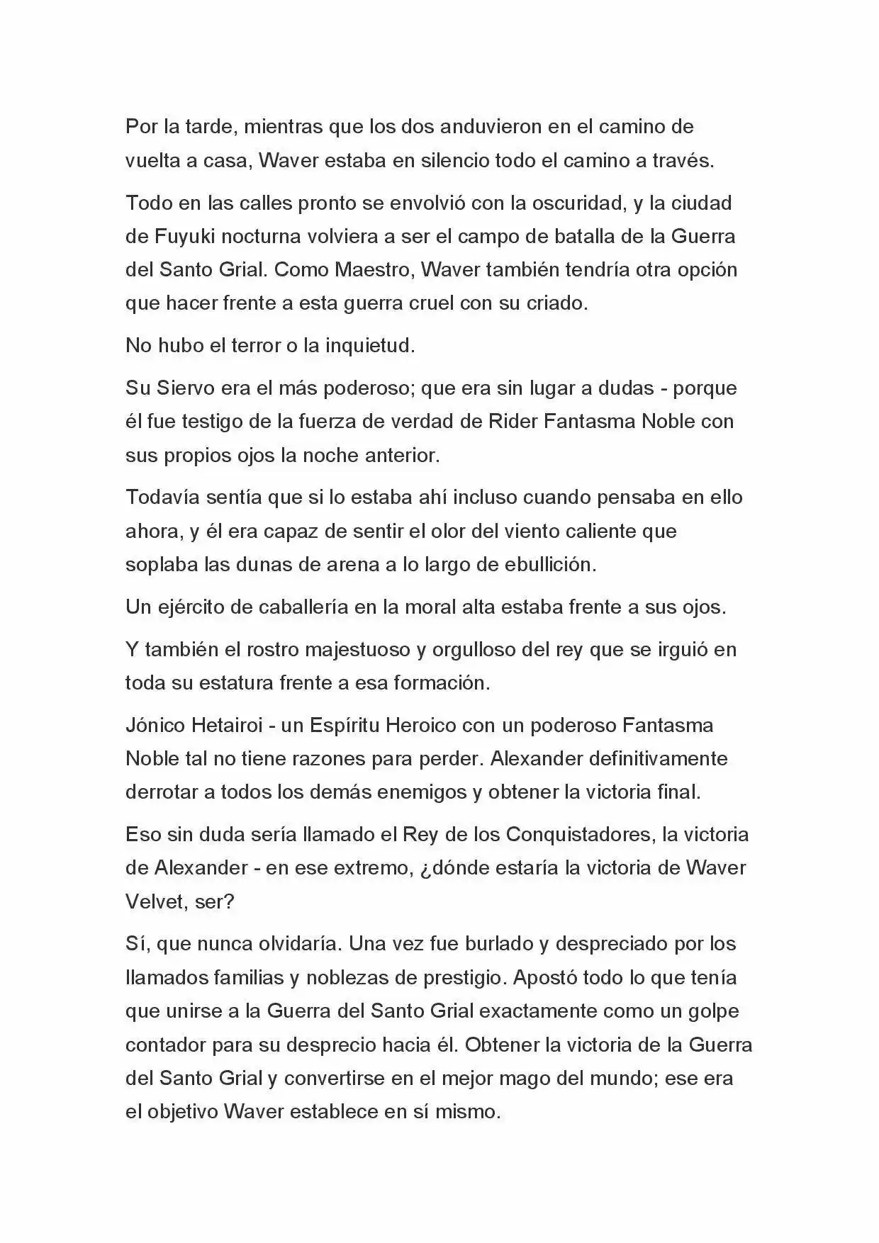 Fate Zero Novela capítulo 48 página 16