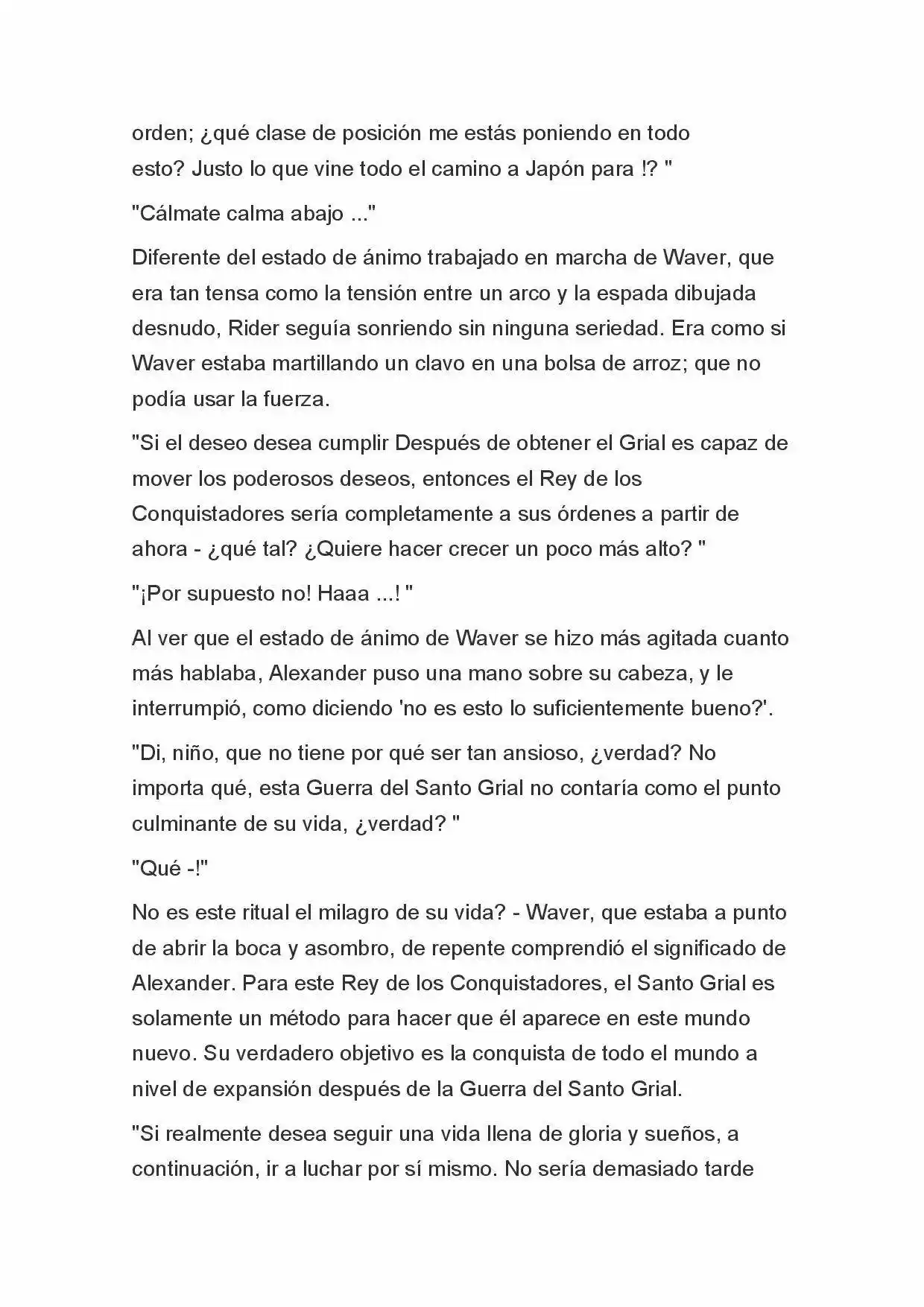 Fate Zero Novela capítulo 48 página 19