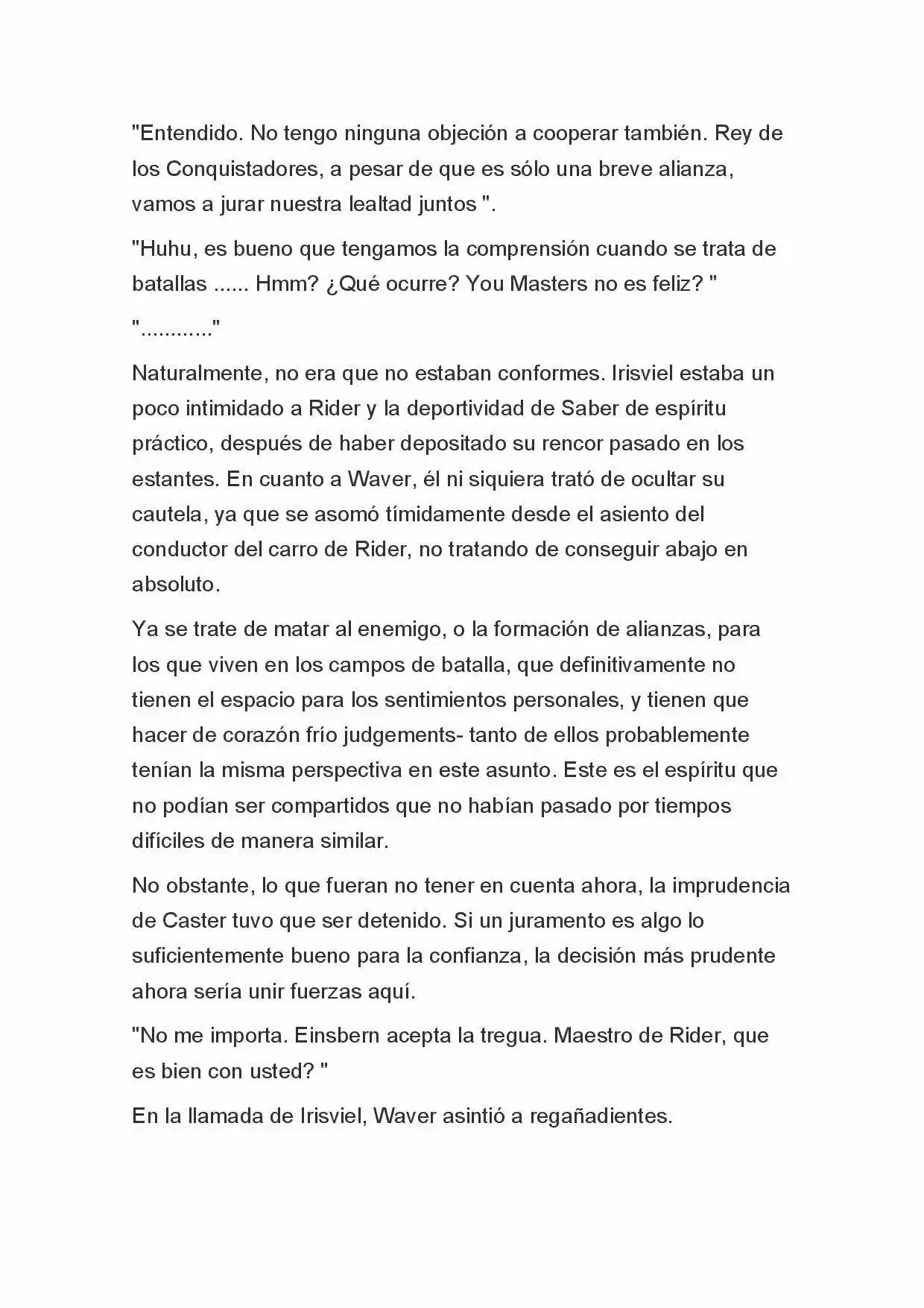 Fate Zero Novela capítulo 49 página 11
