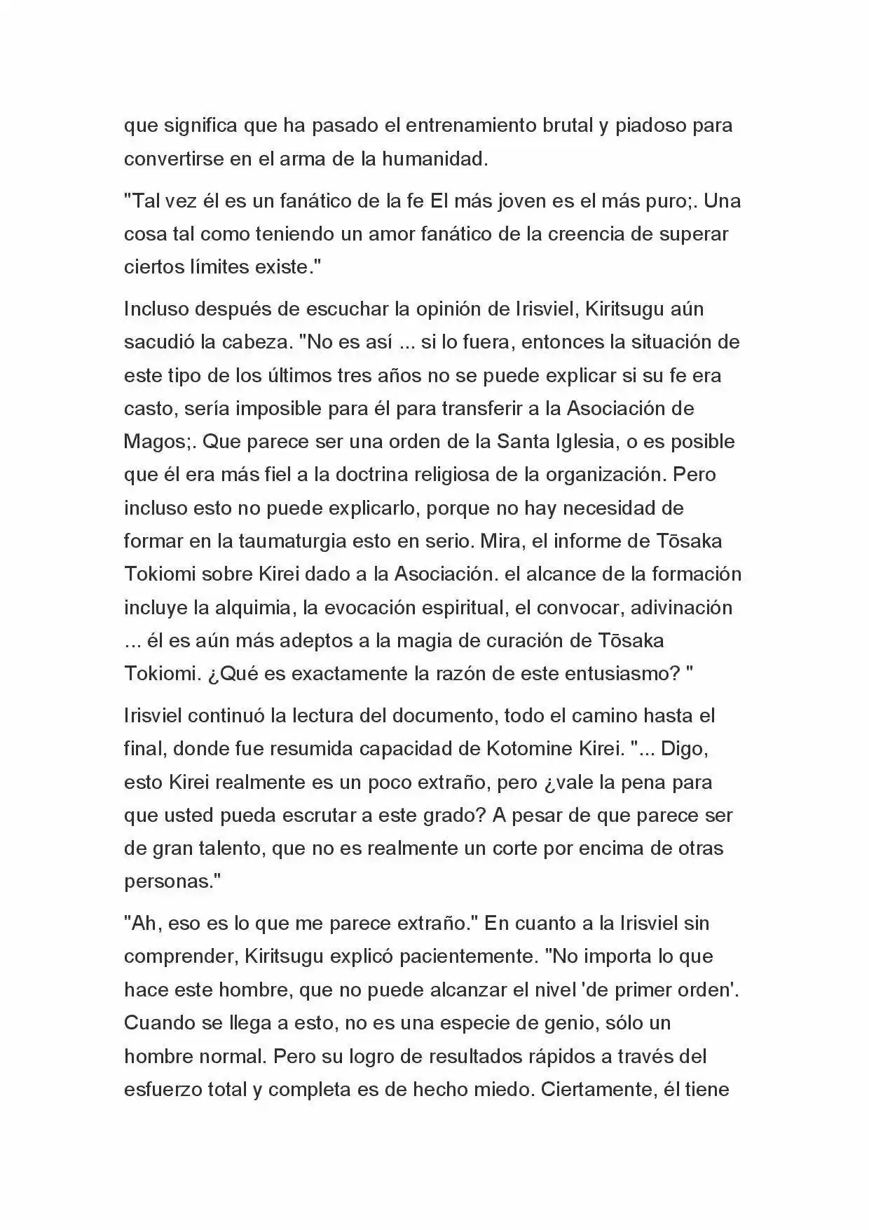 Fate Zero Novela capítulo 5 página 11