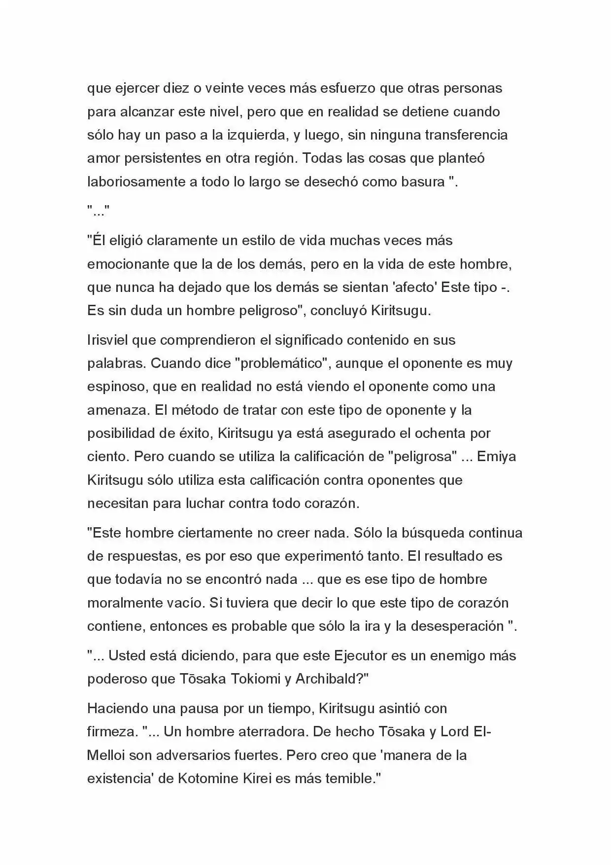 Fate Zero Novela capítulo 5 página 12