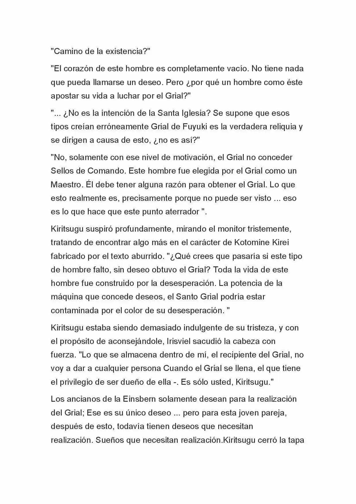 Fate Zero Novela capítulo 5 página 13
