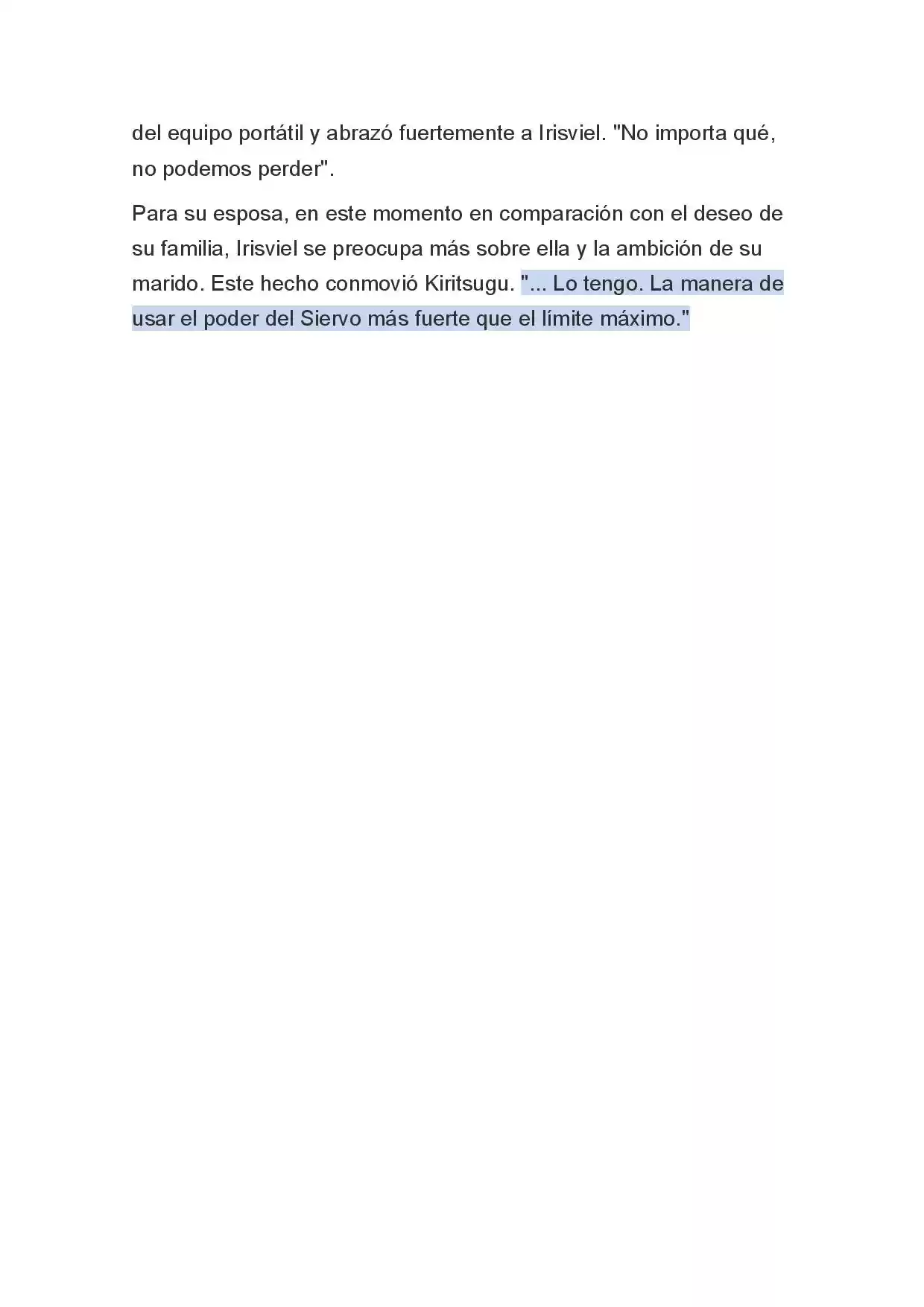 Fate Zero Novela capítulo 5 página 14
