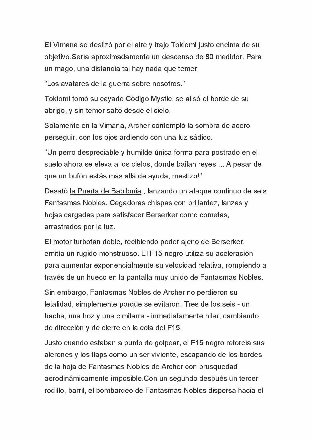 Fate Zero Novela capítulo 50 página 12