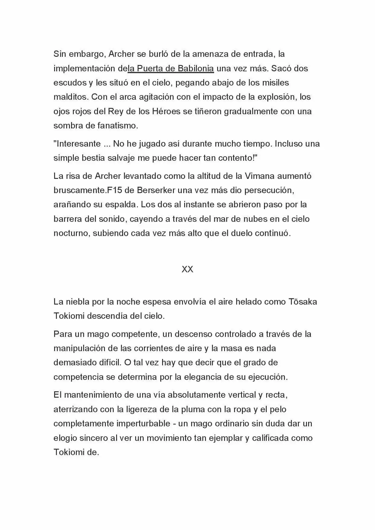 Fate Zero Novela capítulo 50 página 14