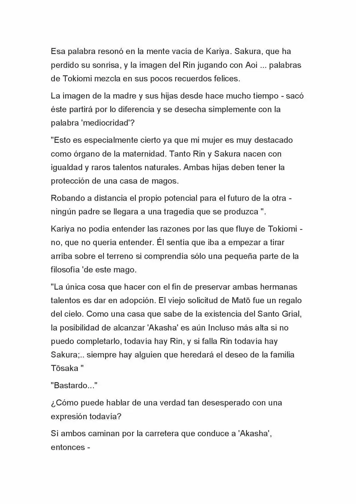 Fate Zero Novela capítulo 50 página 17