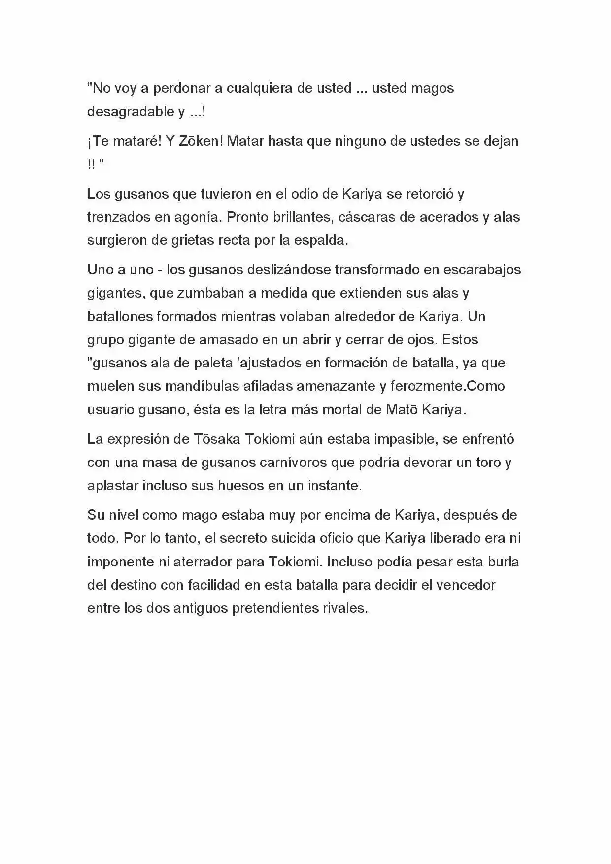 Fate Zero Novela capítulo 50 página 19
