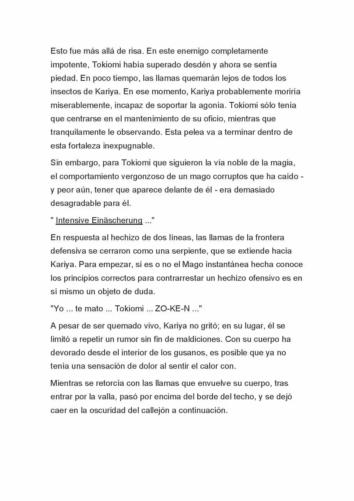 Fate Zero Novela capítulo 52 página 4