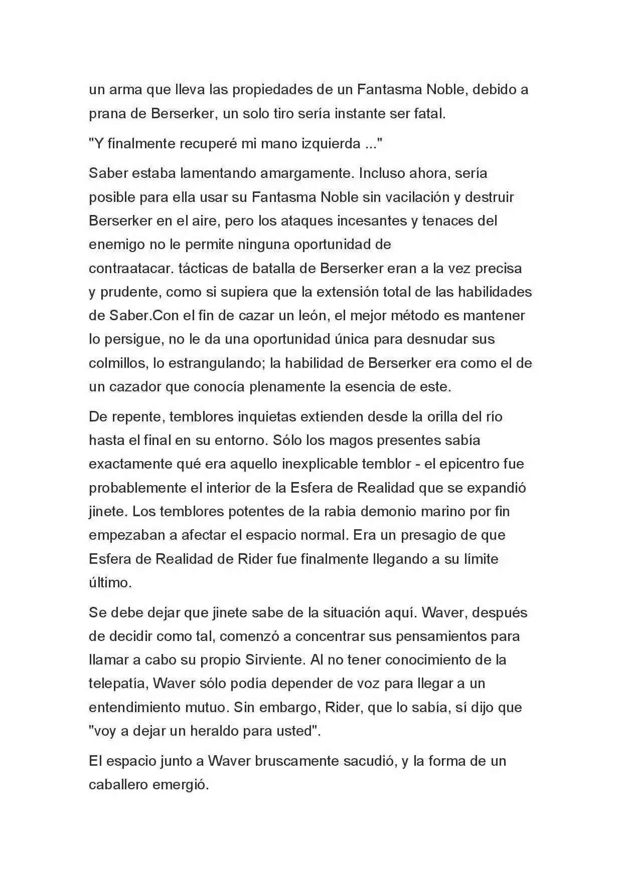 Fate Zero Novela capítulo 53 página 4