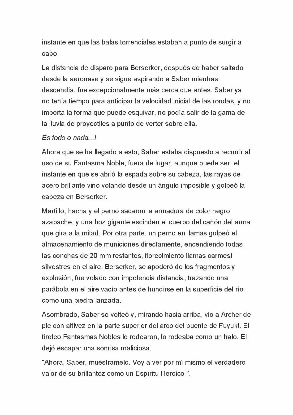 Fate Zero Novela capítulo 53 página 7