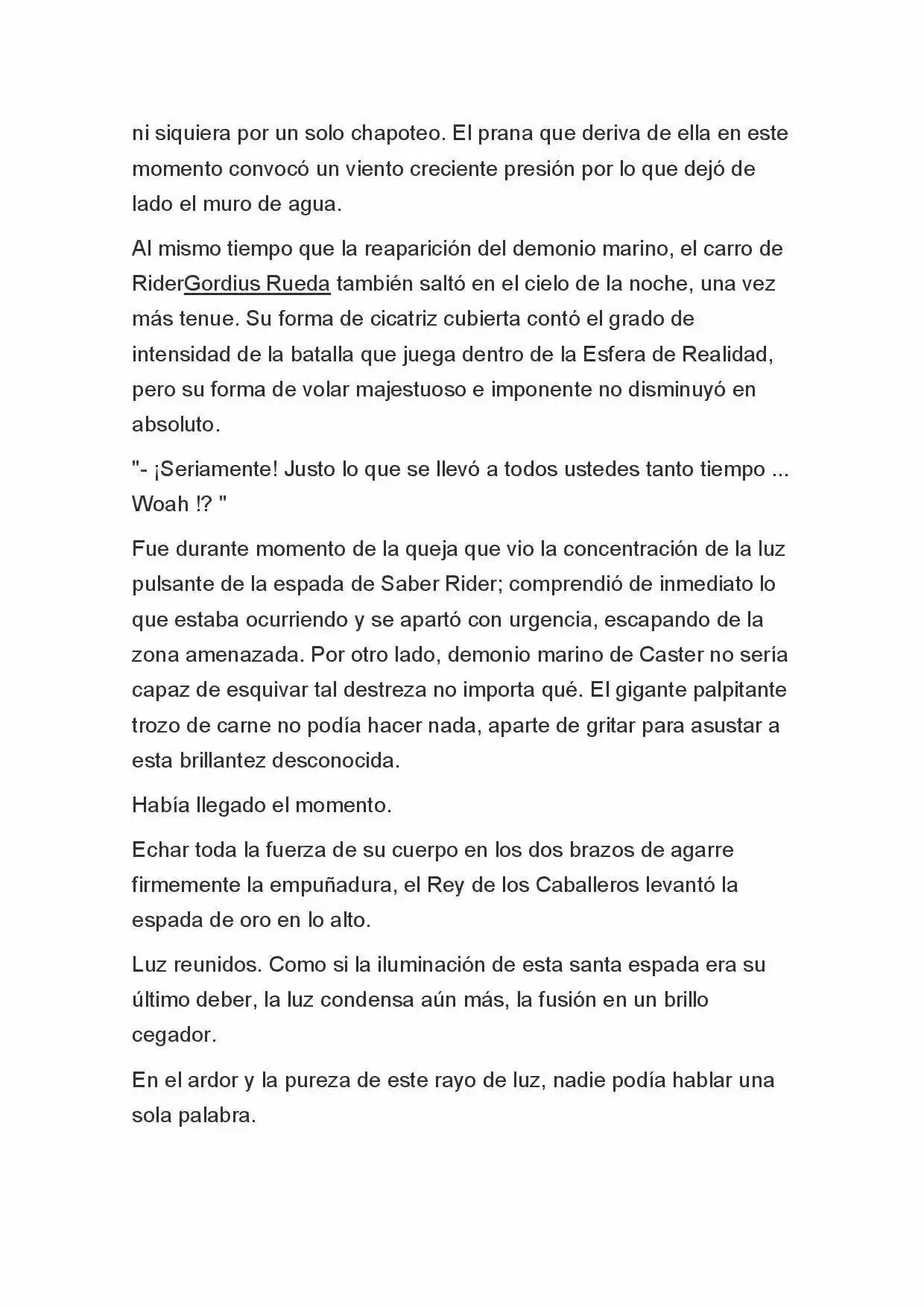 Fate Zero Novela capítulo 53 página 9