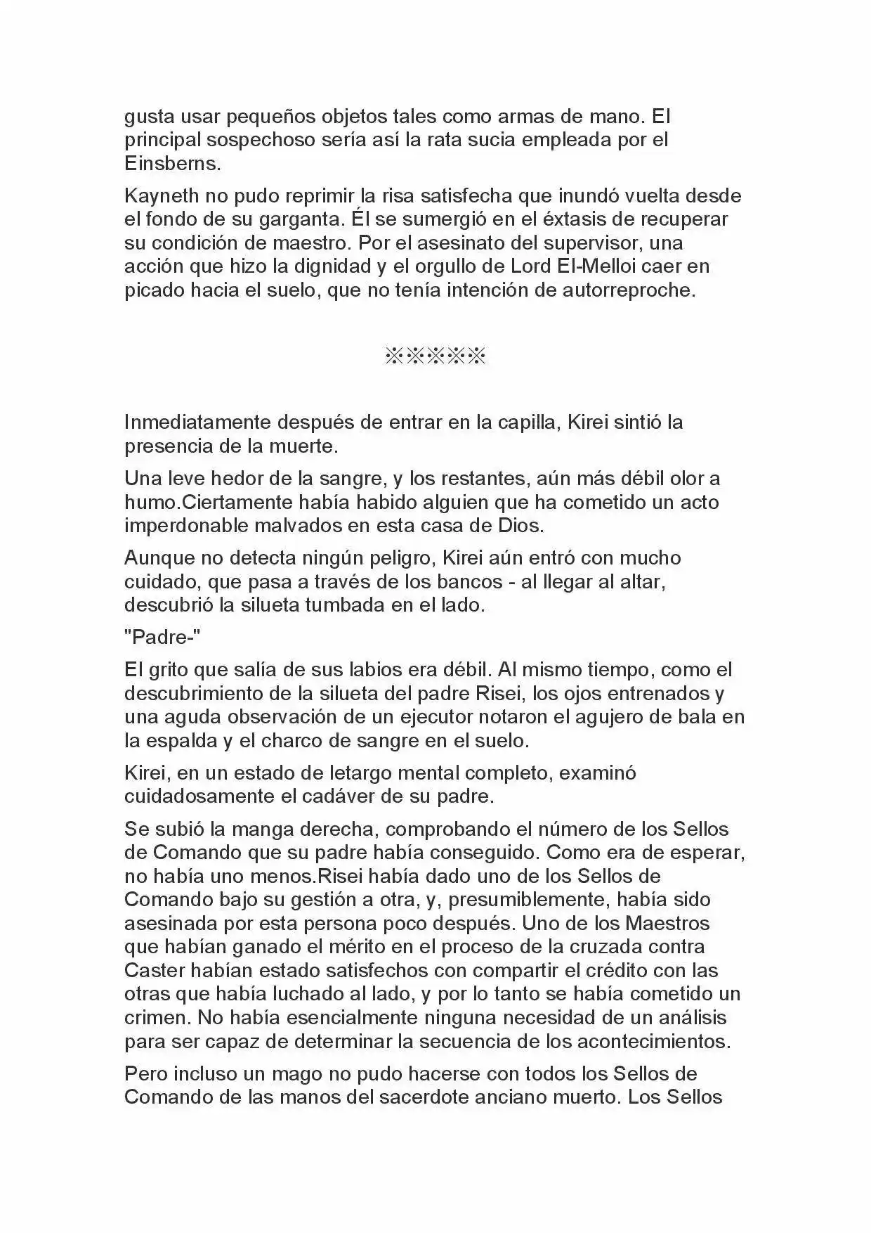 Fate Zero Novela capítulo 55 página 5