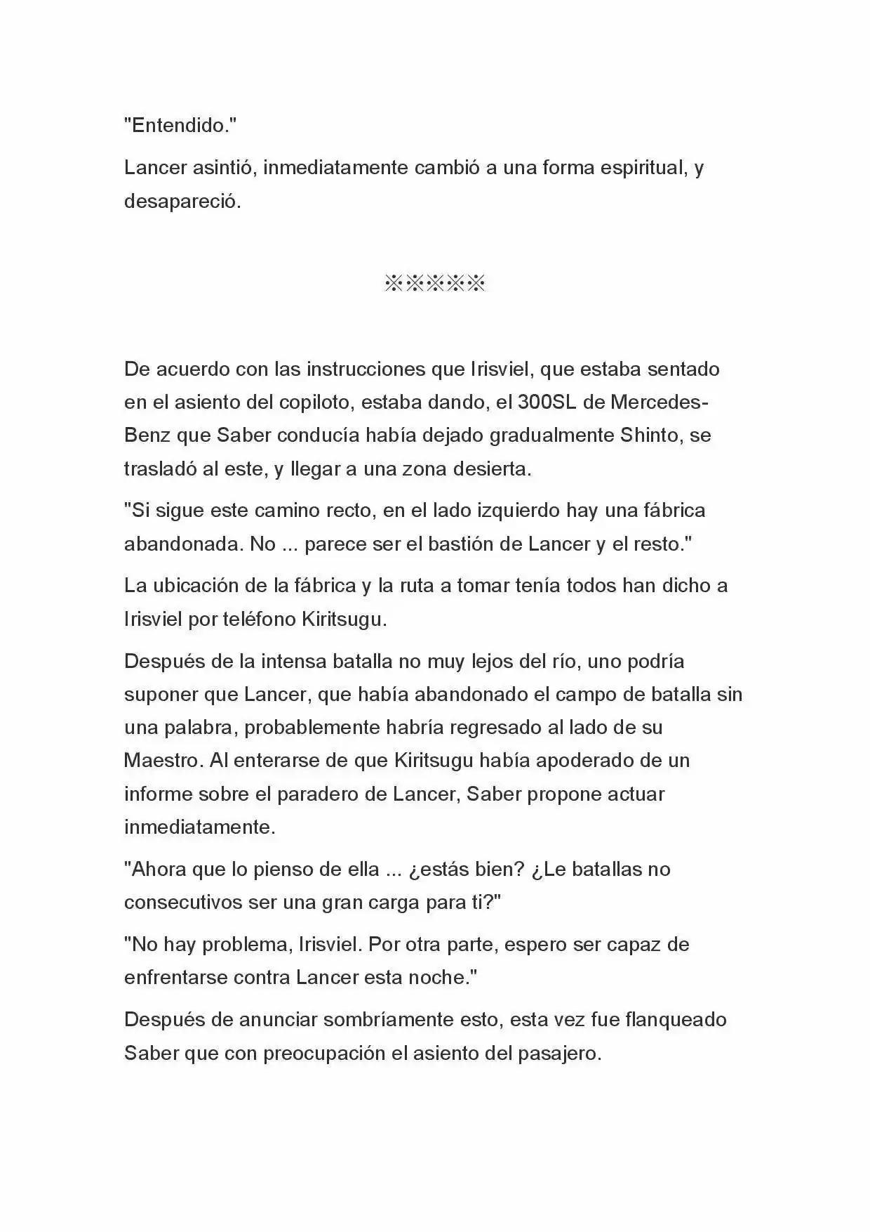 Fate Zero Novela capítulo 56 página 7