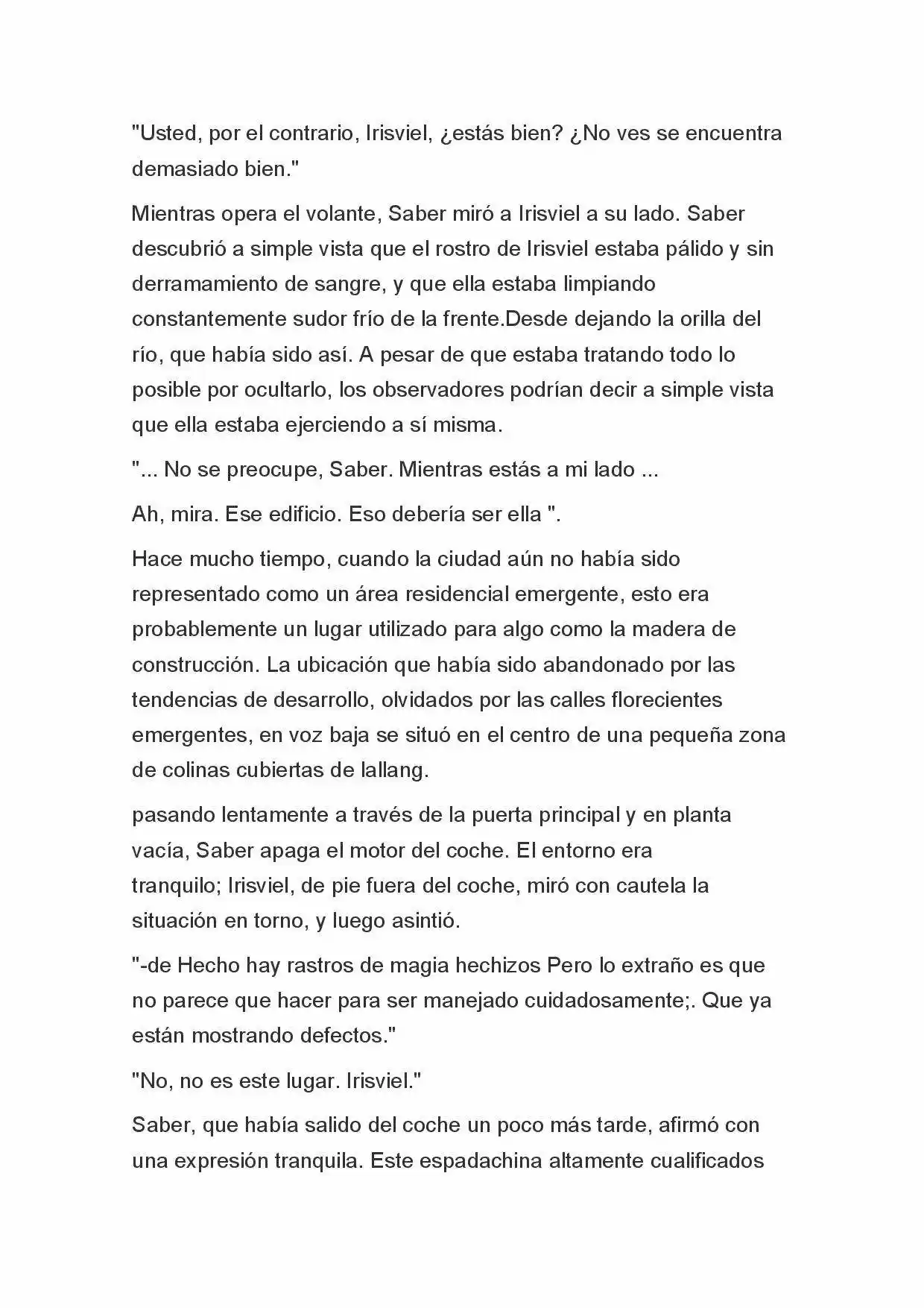 Fate Zero Novela capítulo 56 página 8
