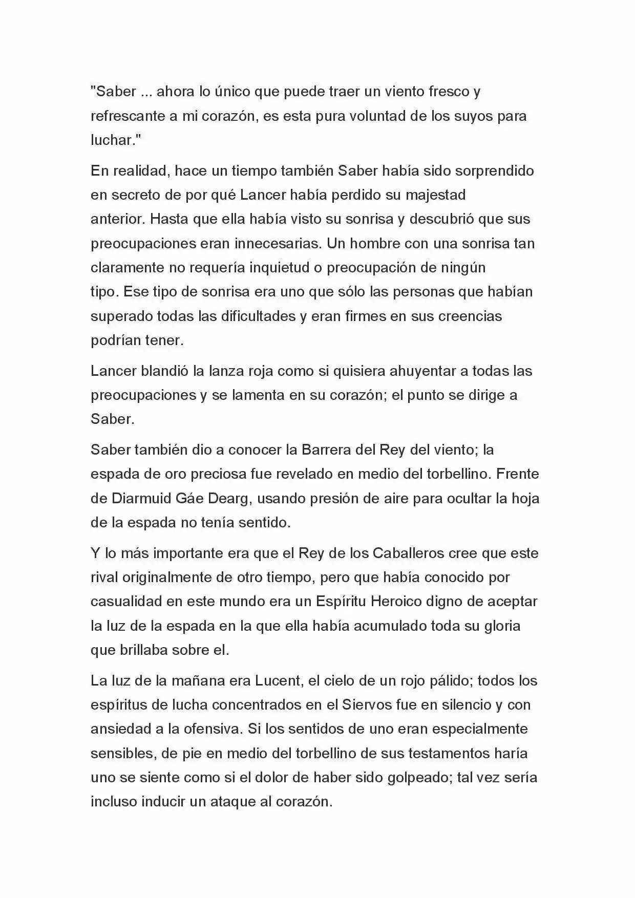 Fate Zero Novela capítulo 56 página 11