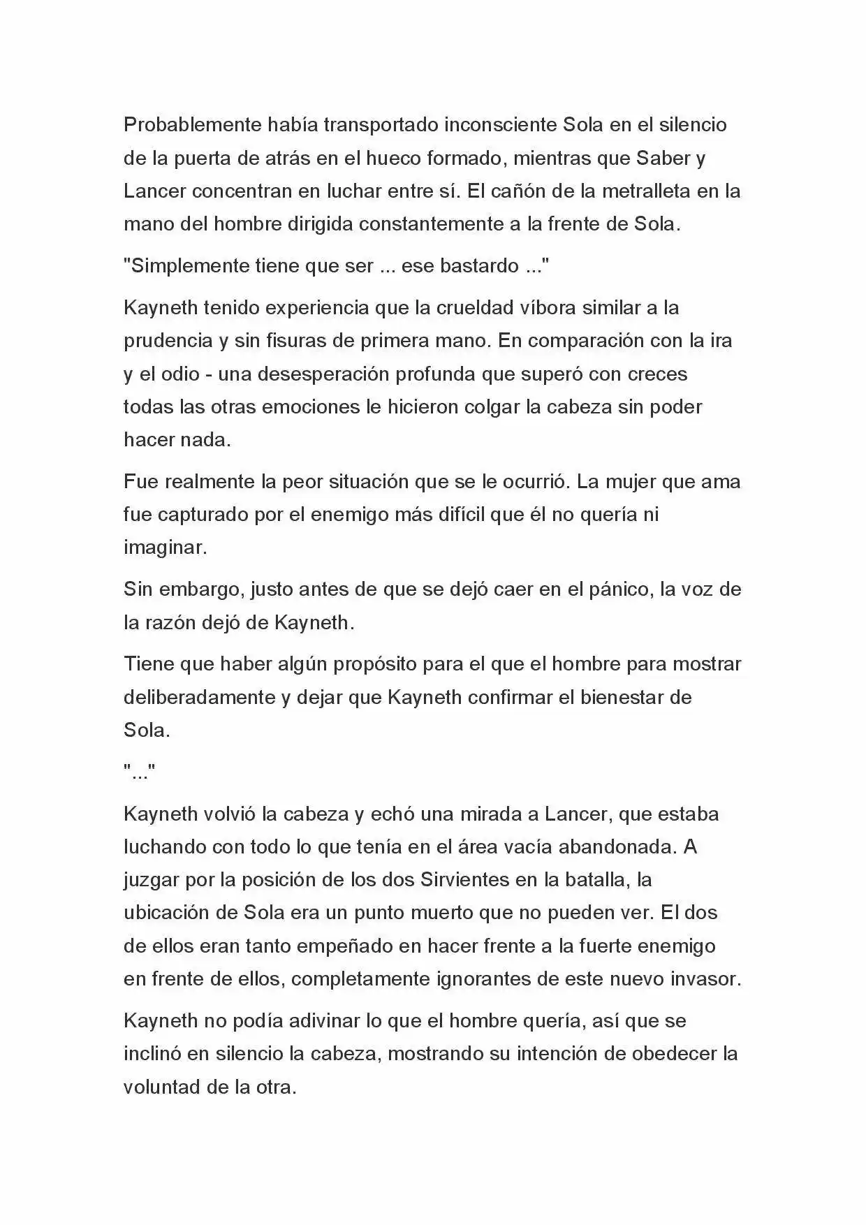 Fate Zero Novela capítulo 57 página 4