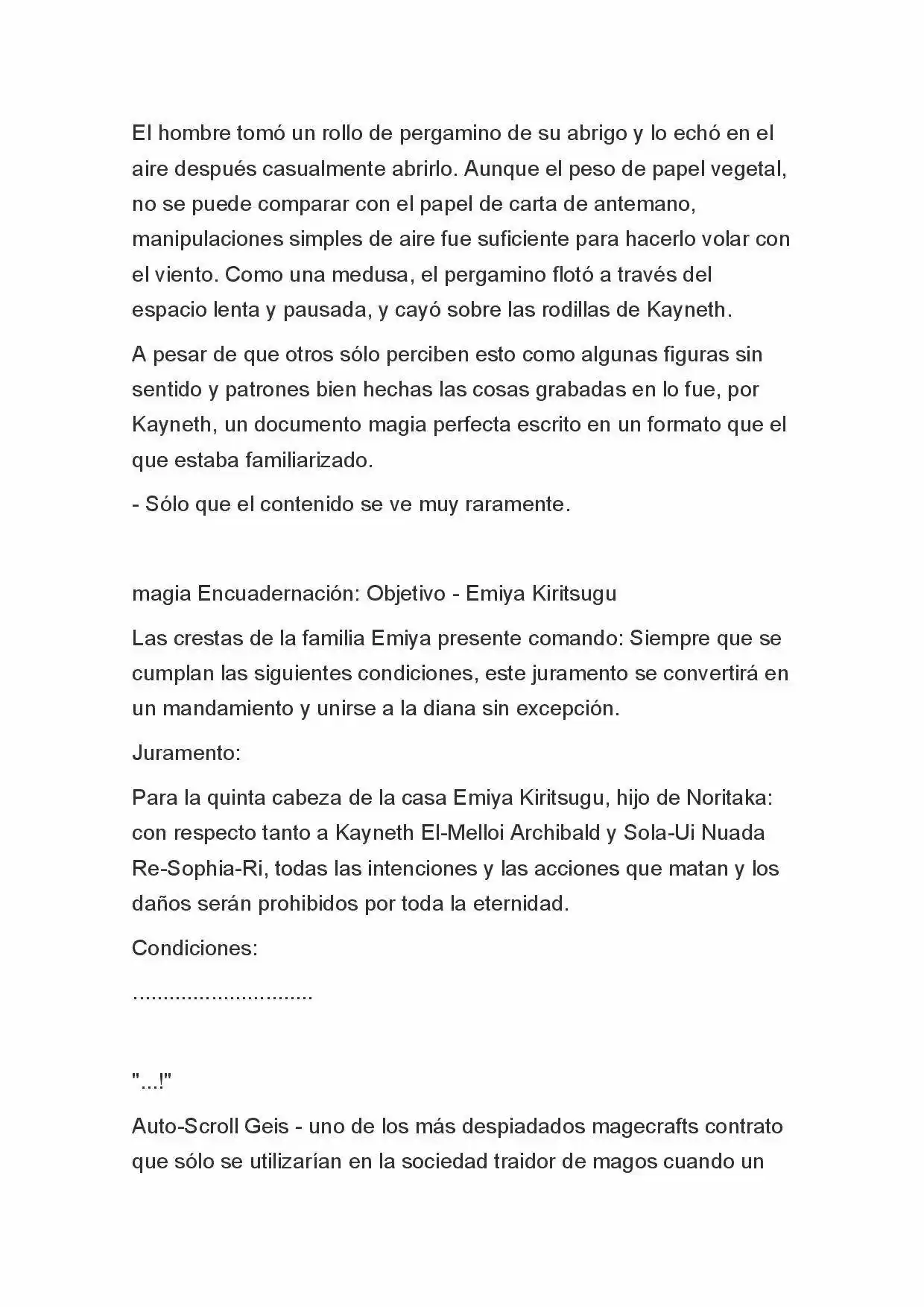 Fate Zero Novela capítulo 57 página 5