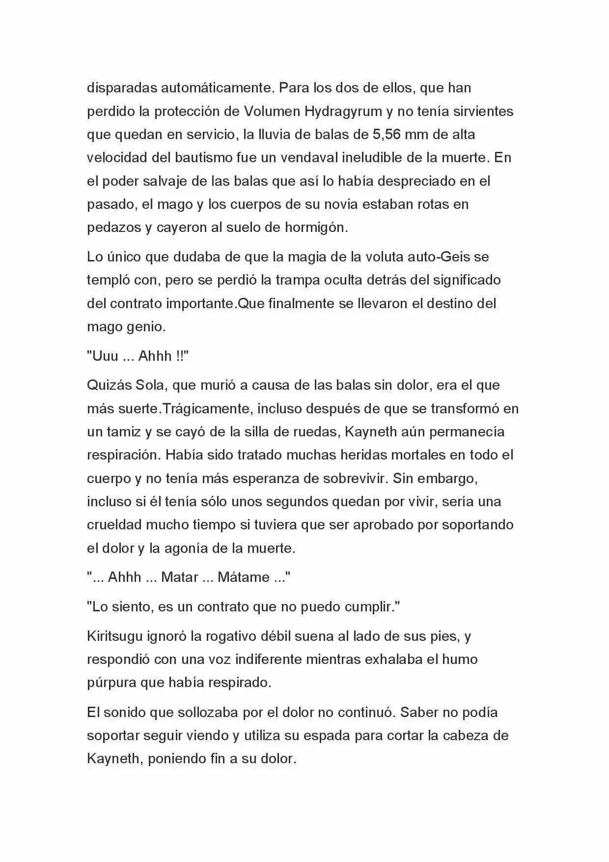 Fate Zero Novela capítulo 57 página 11