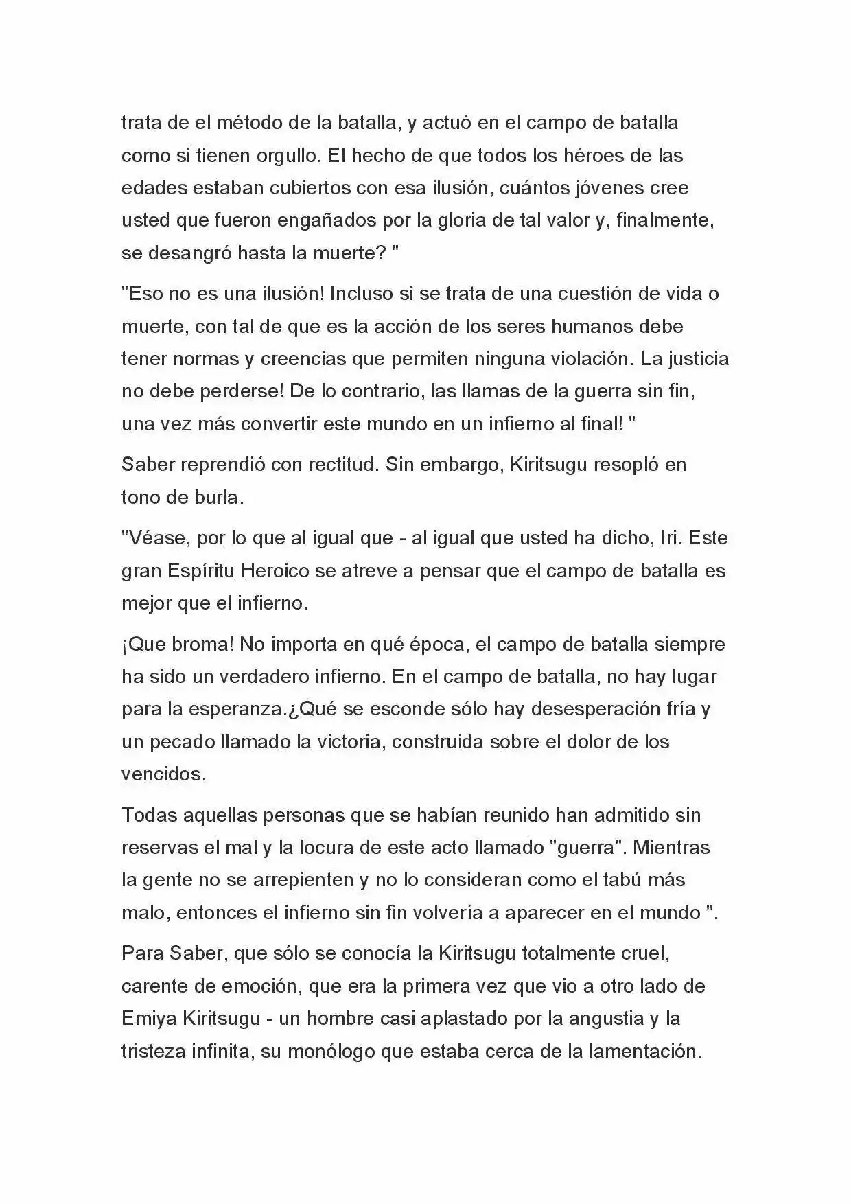Fate Zero Novela capítulo 57 página 15