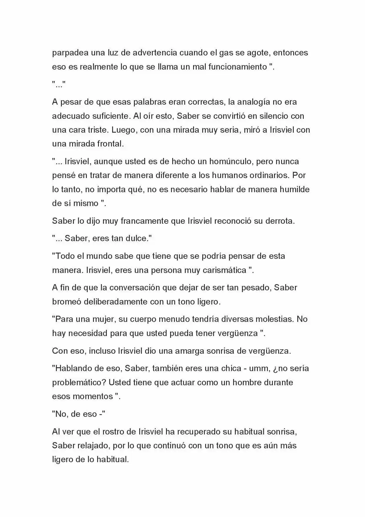 Fate Zero Novela capítulo 59 página 4
