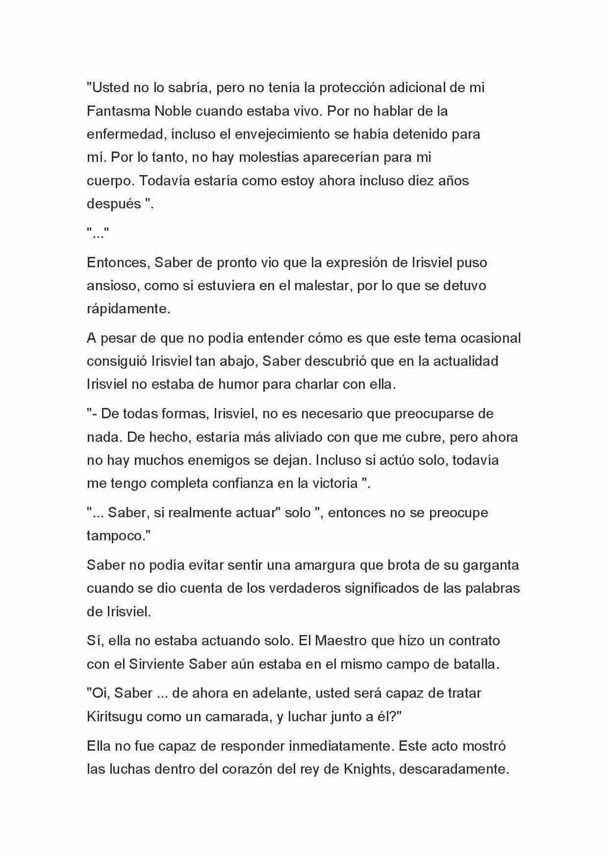 Fate Zero Novela capítulo 59 página 5