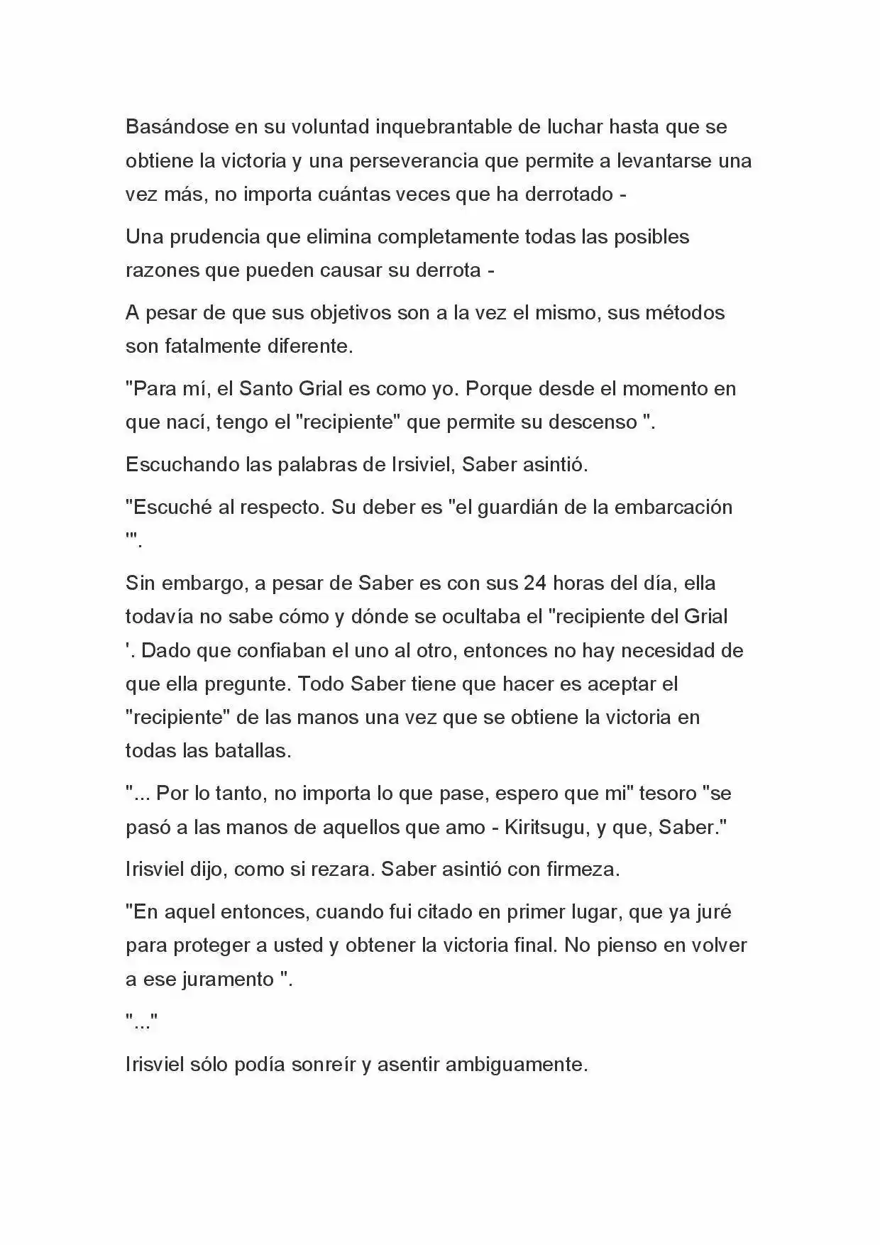 Fate Zero Novela capítulo 59 página 7