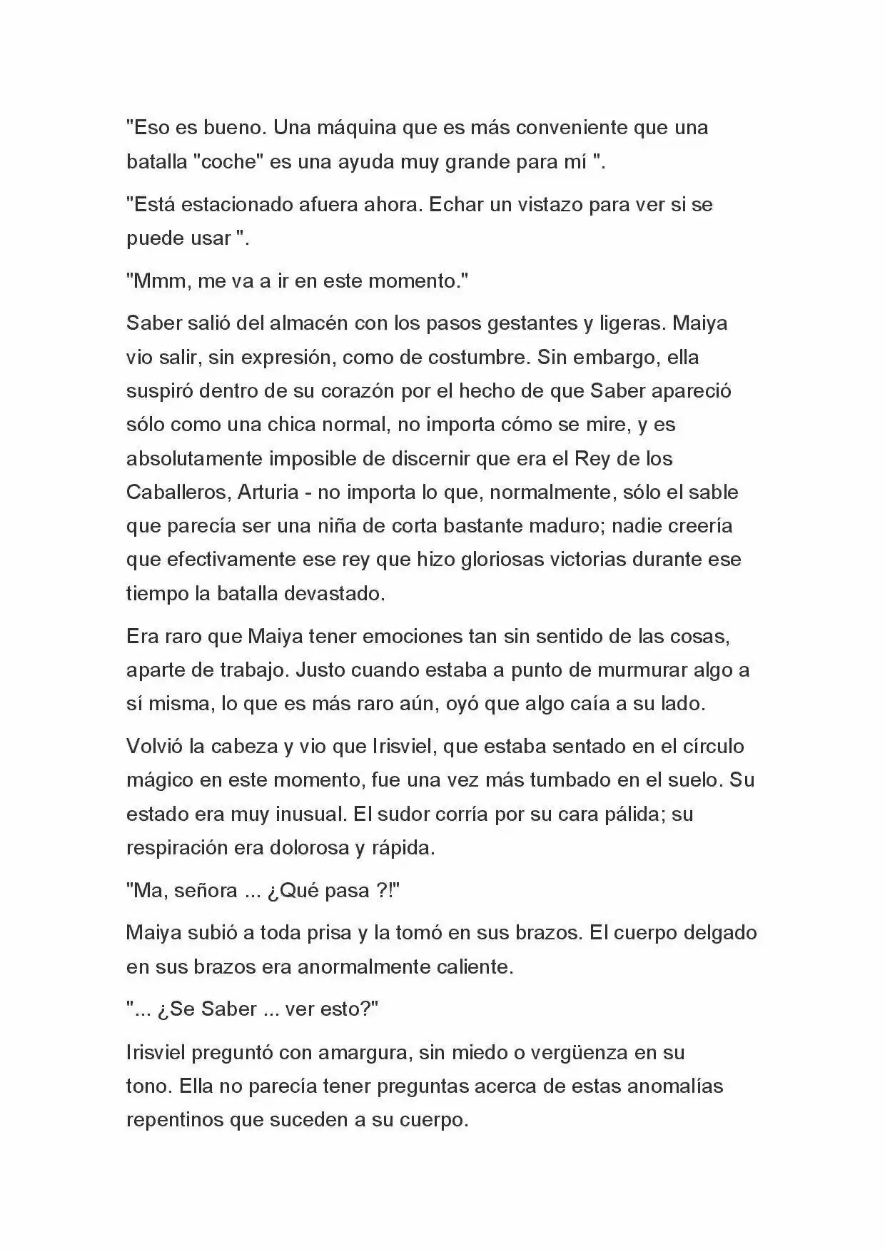 Fate Zero Novela capítulo 59 página 14