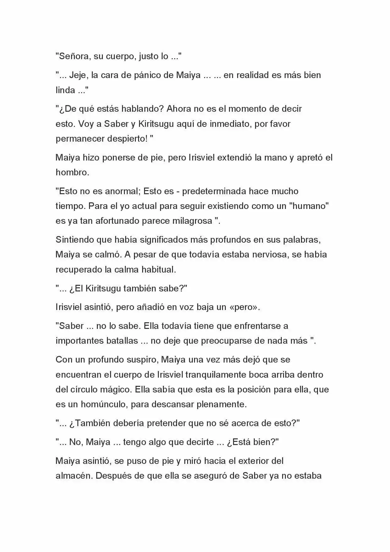 Fate Zero Novela capítulo 59 página 15